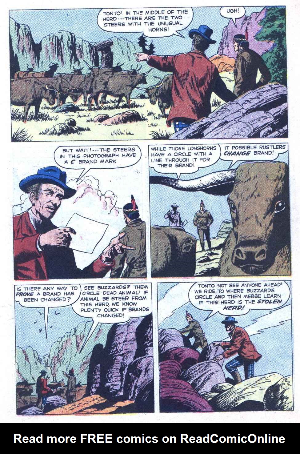 Read online Lone Ranger's Companion Tonto comic -  Issue #20 - 11