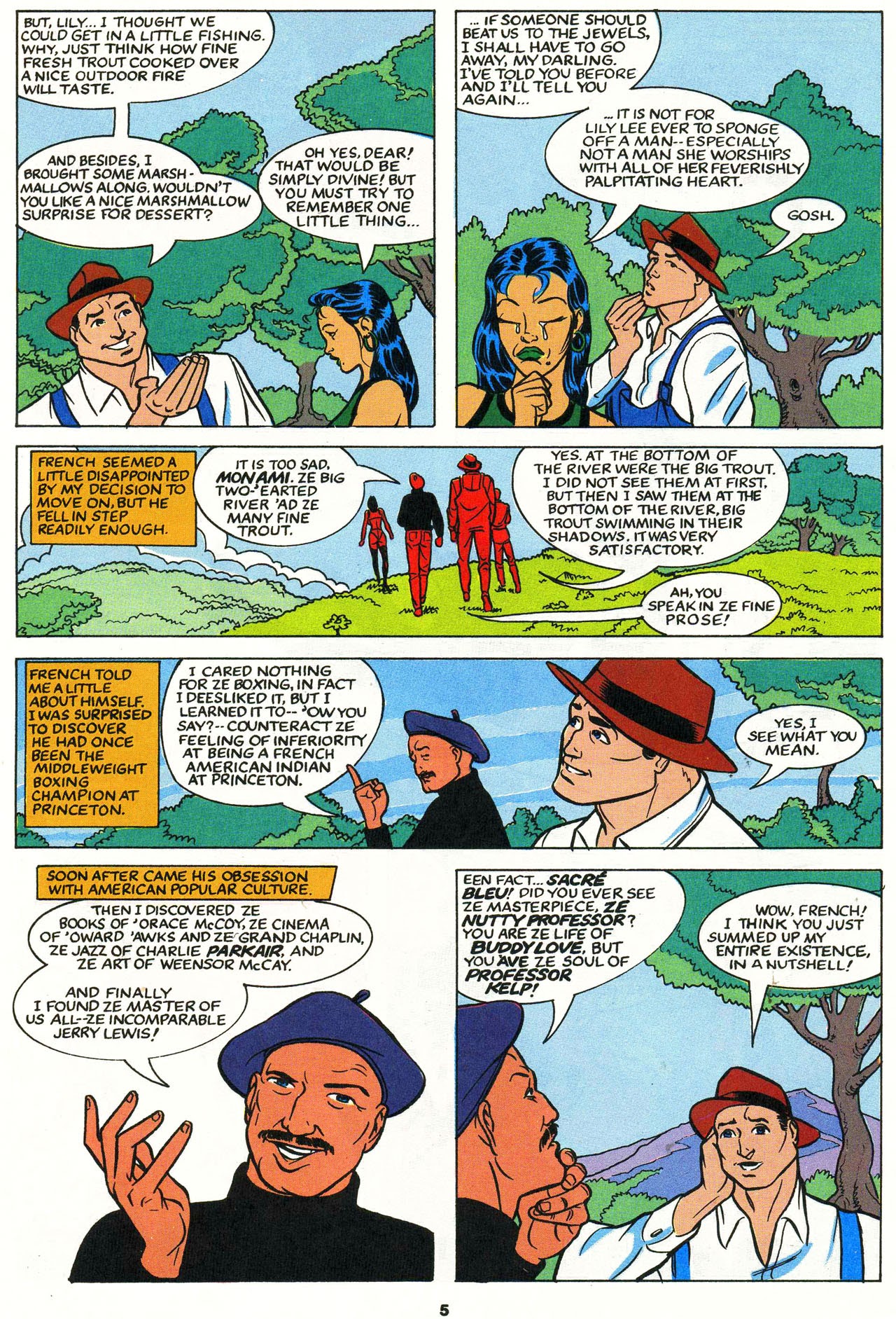 Read online The Trouble With Girls (1989) comic -  Issue #4 - 7