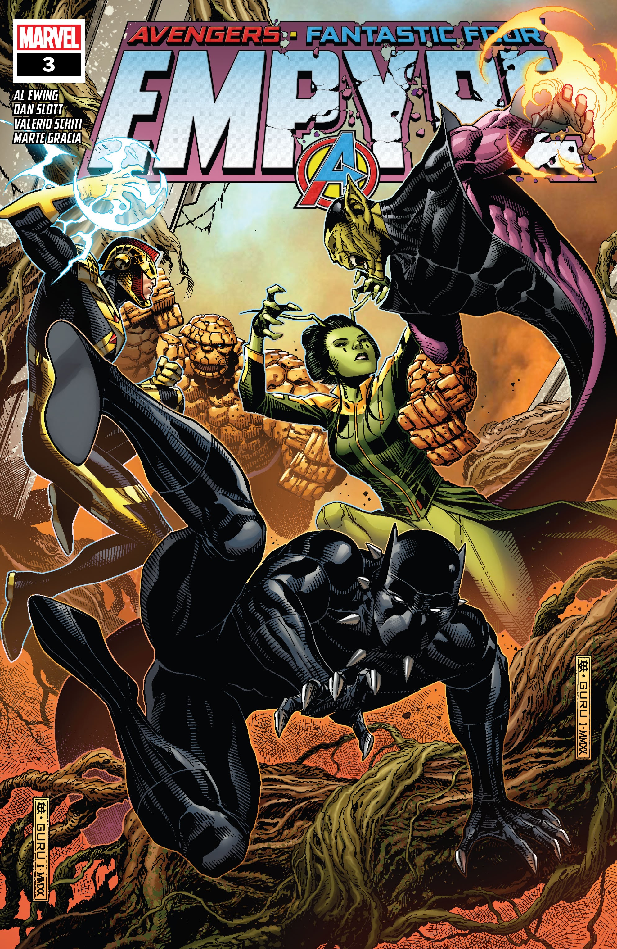 Read online Empyre comic -  Issue #3 - 1