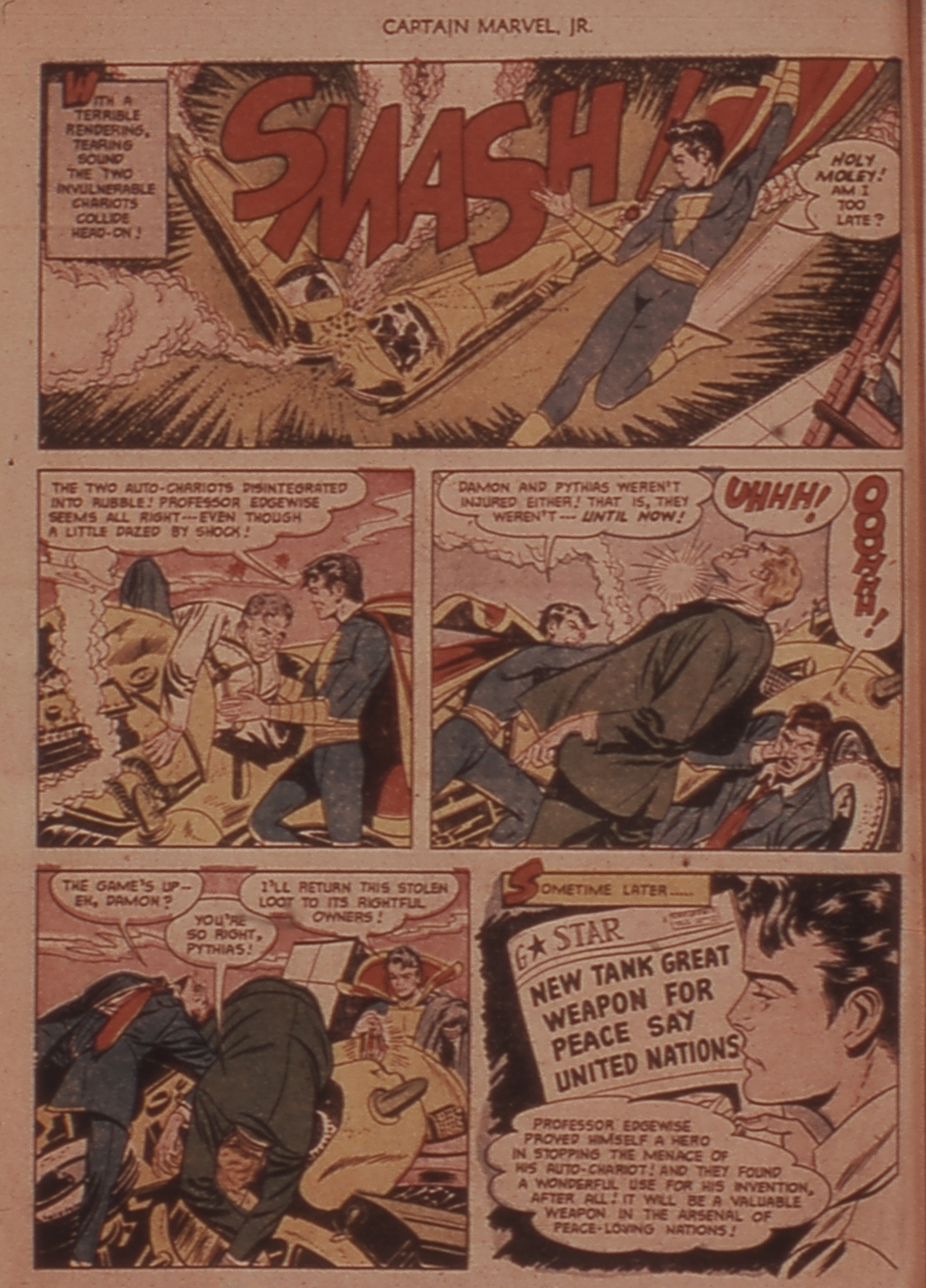 Read online Captain Marvel, Jr. comic -  Issue #98 - 14