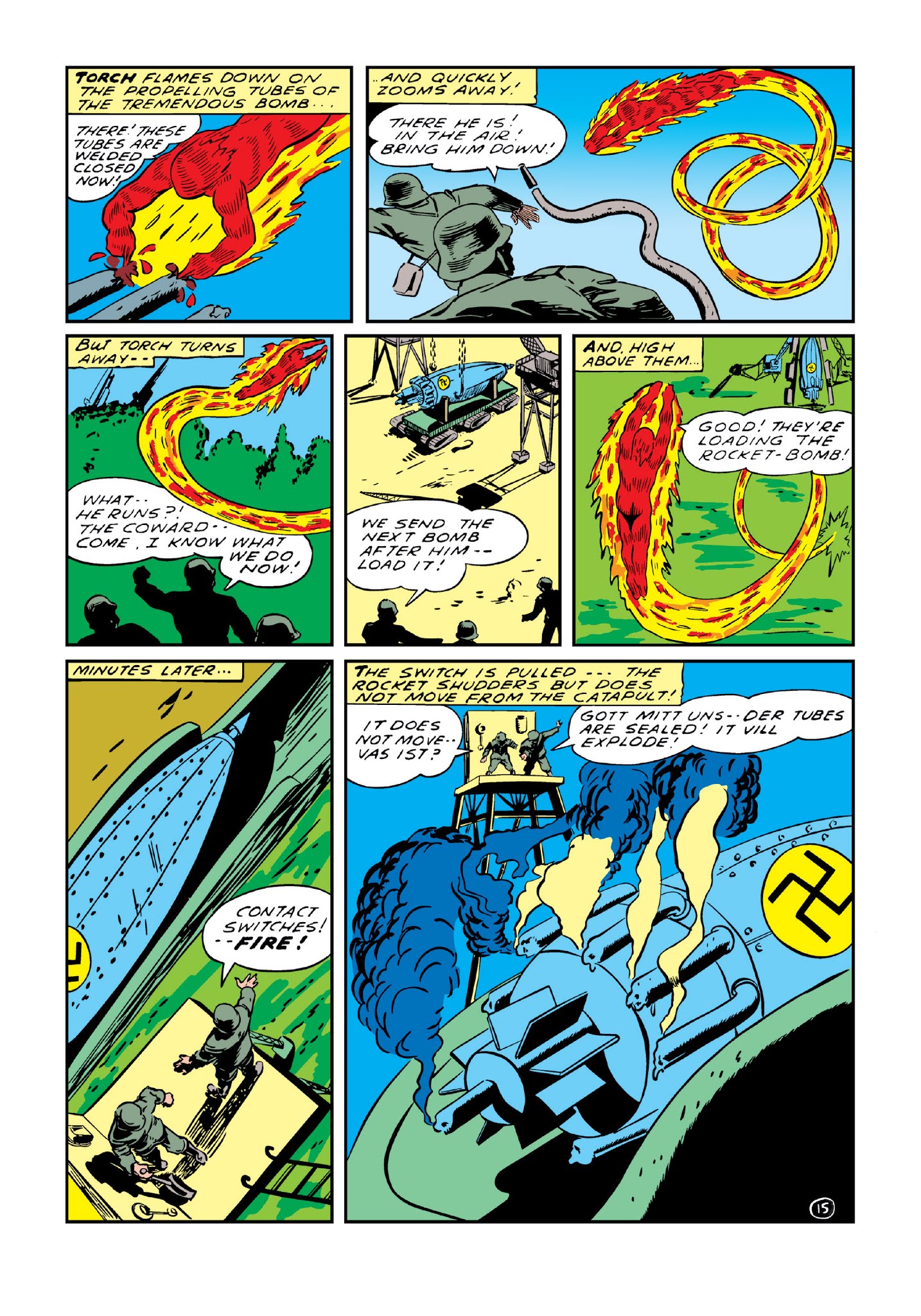 Read online Marvel Masterworks: Golden Age Human Torch comic -  Issue # TPB 3 (Part 3) - 21