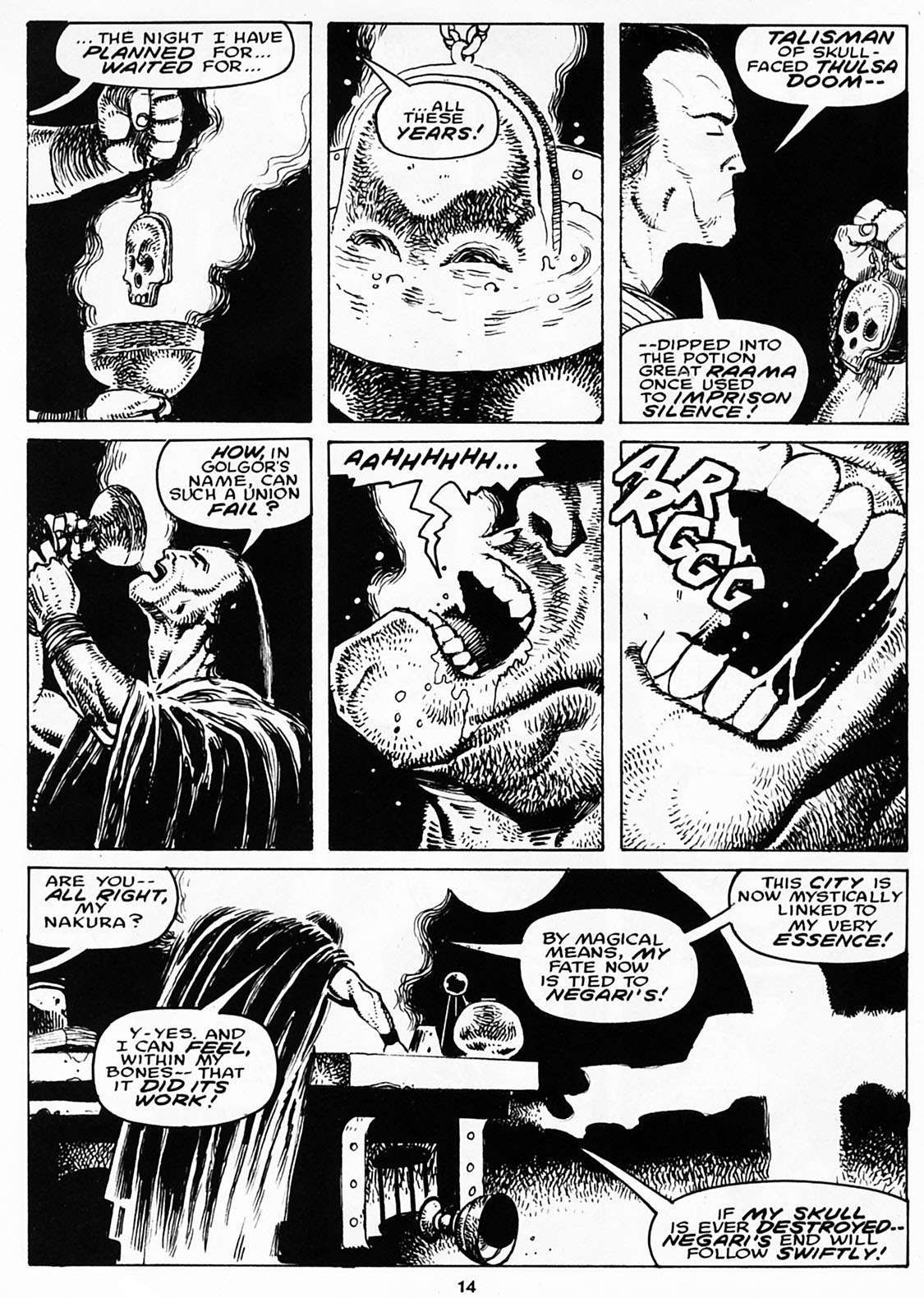 The Savage Sword Of Conan issue 220 - Page 15