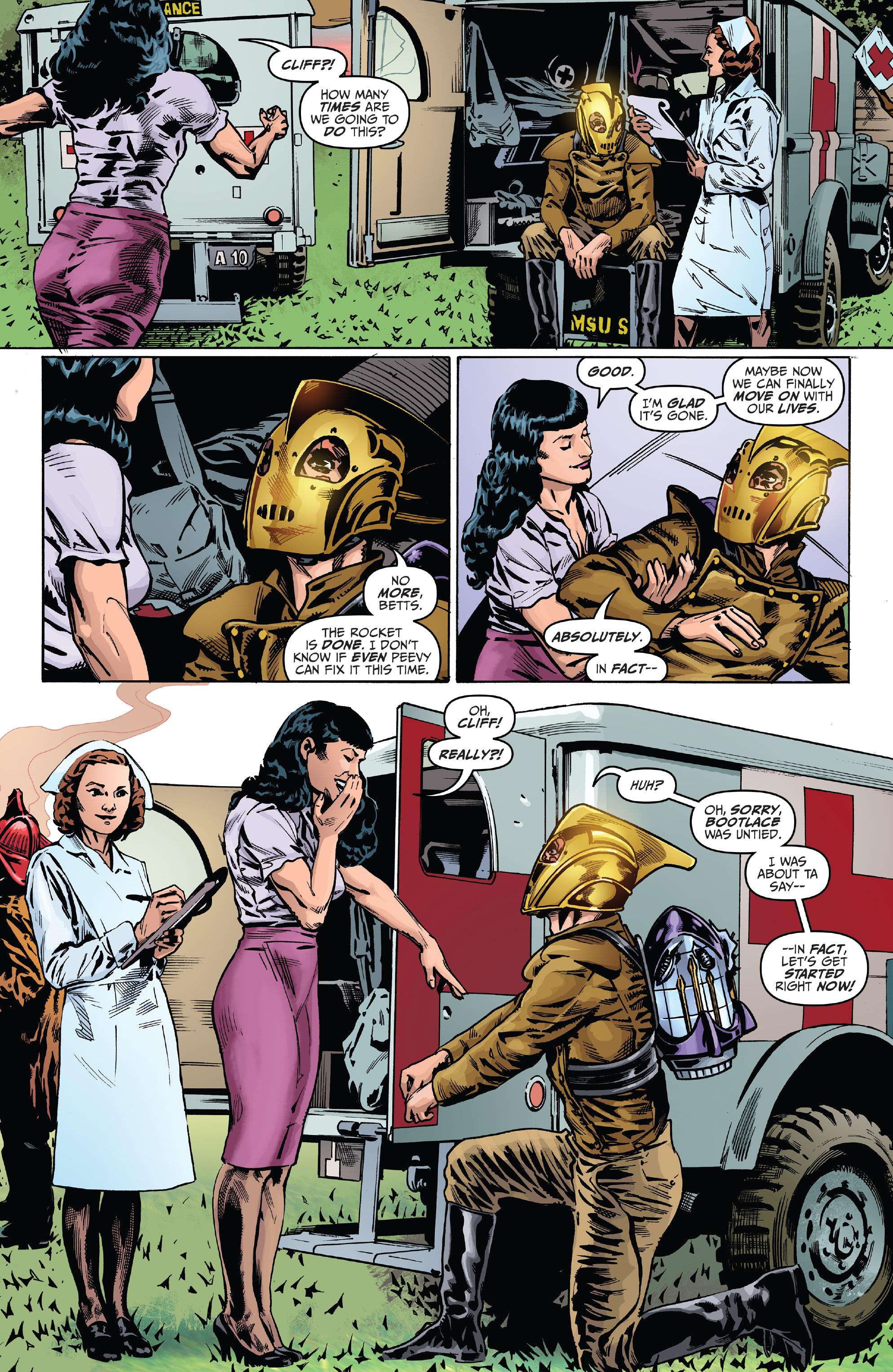 Read online The Rocketeer: The Great Race comic -  Issue #4 - 19