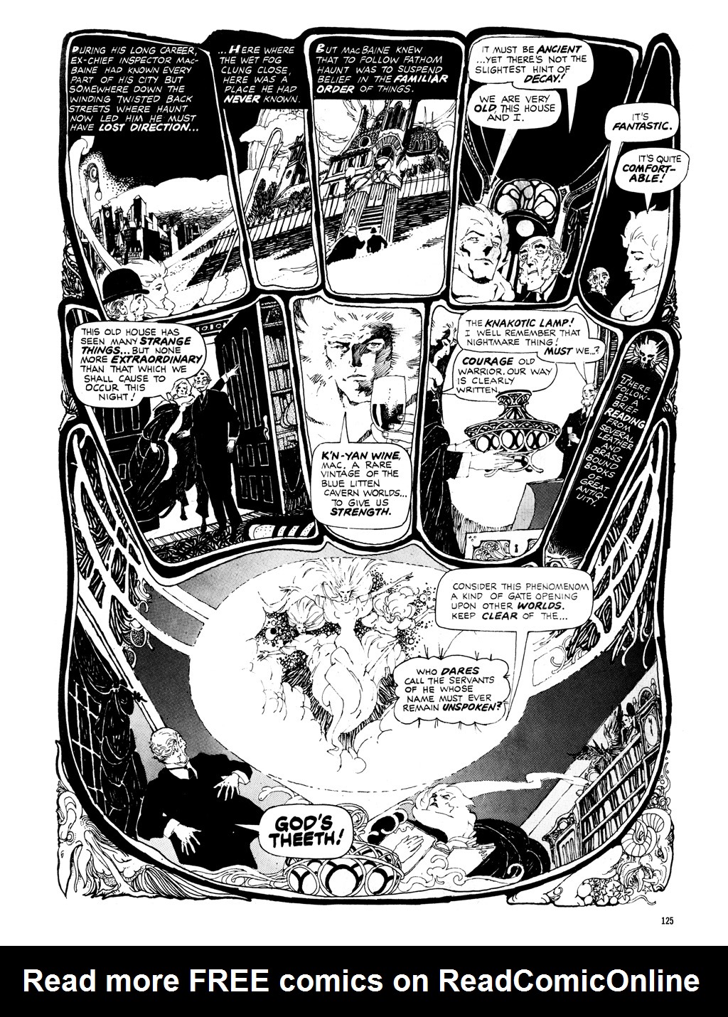 Read online Eerie Archives comic -  Issue # TPB 11 - 125
