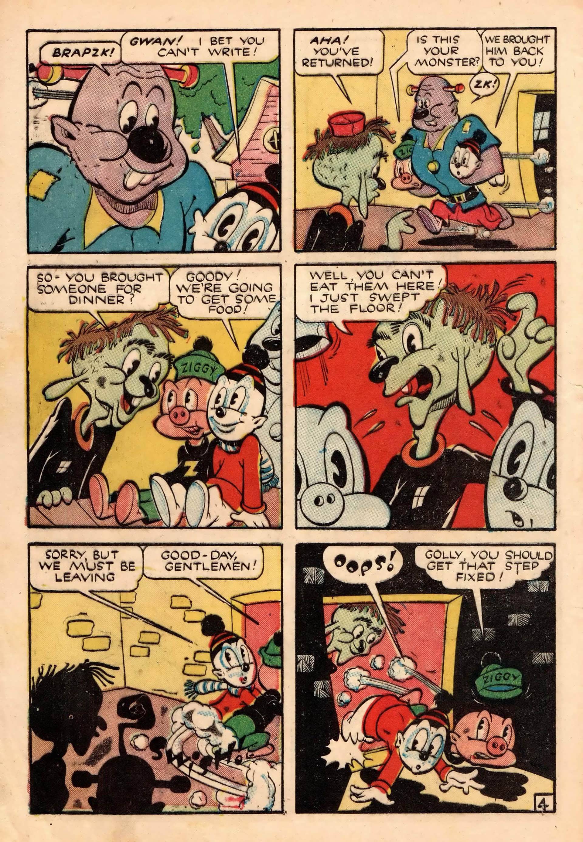 Read online Ziggy Pig-Silly Seal Comics (1944) comic -  Issue #2 - 6