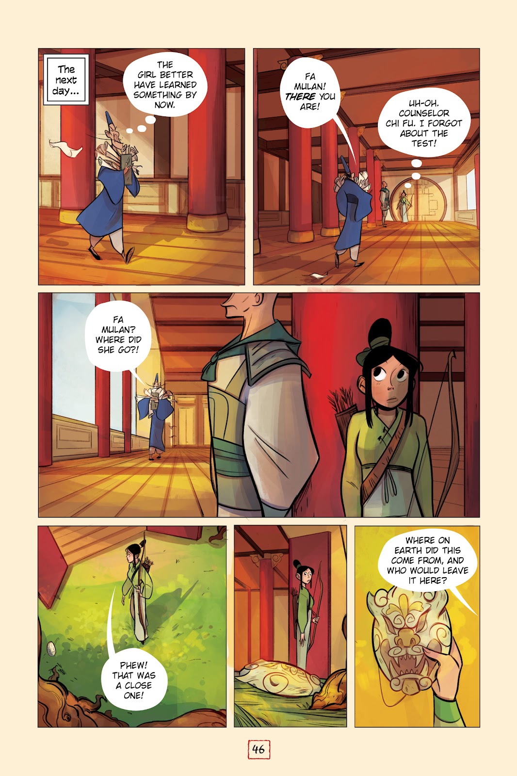 Disney Mulan's Adventure Journal: The Palace of Secrets issue TPB - Page 47