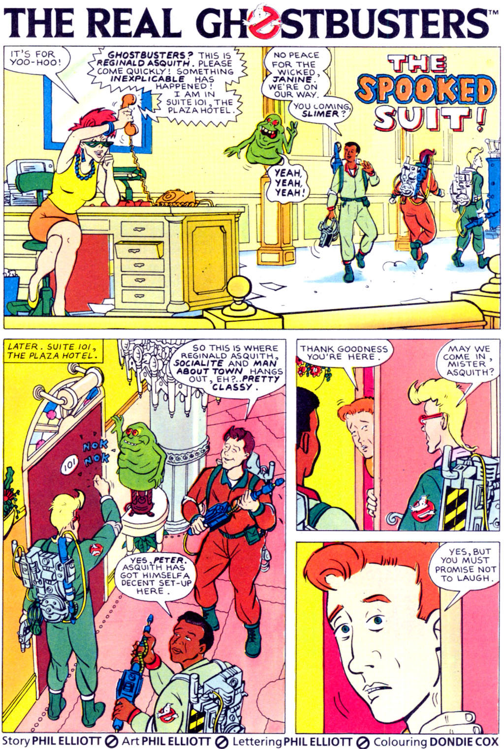 Read online Real Ghostbusters comic -  Issue #21 - 15