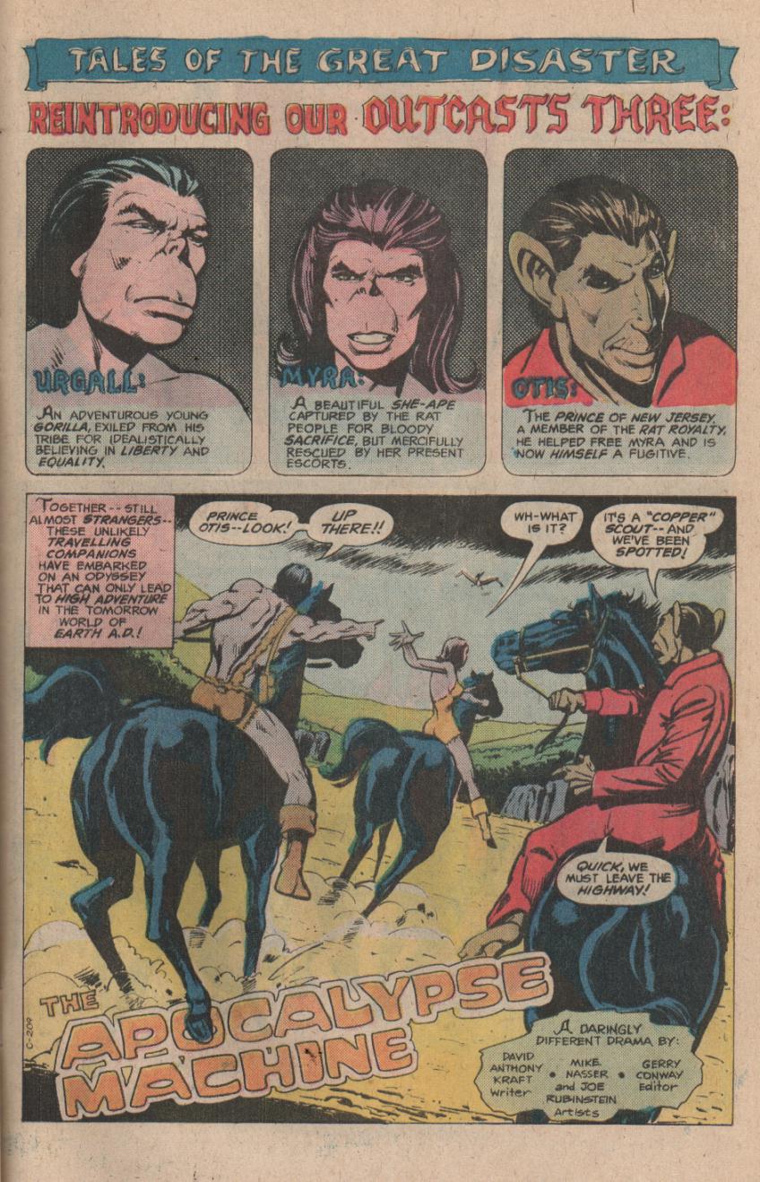 Read online Kamandi, The Last Boy On Earth comic -  Issue #45 - 25