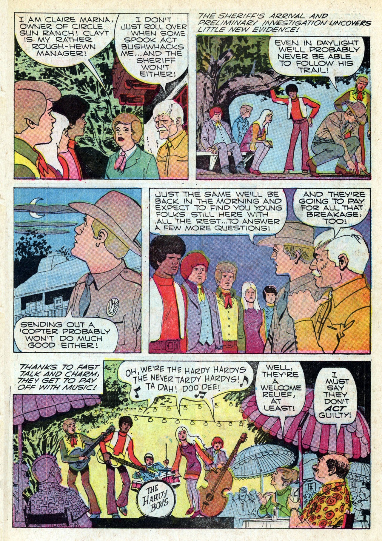 Read online The Hardy Boys (1970) comic -  Issue #3 - 23