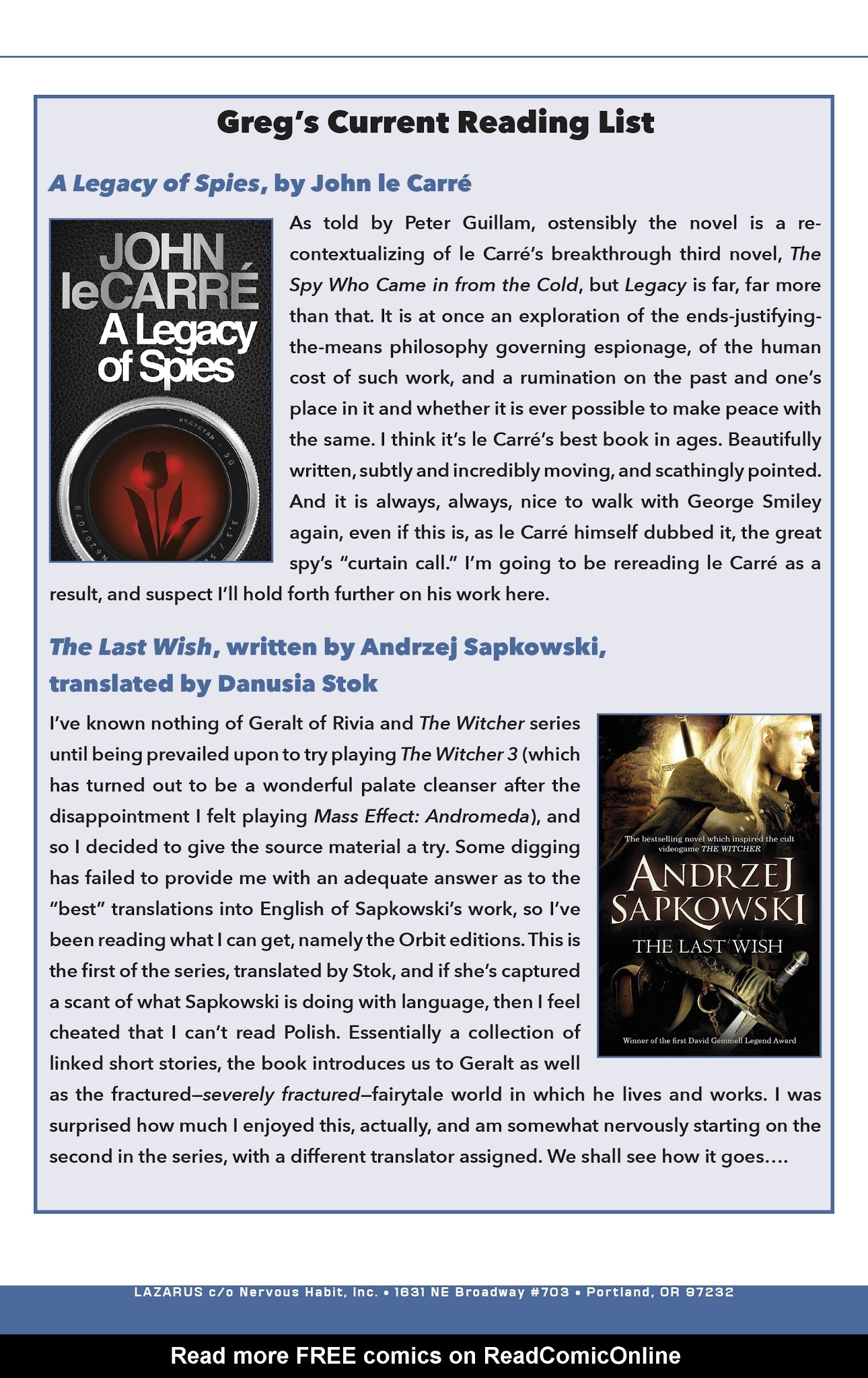 Read online Lazarus: X  66 comic -  Issue #4 - 25
