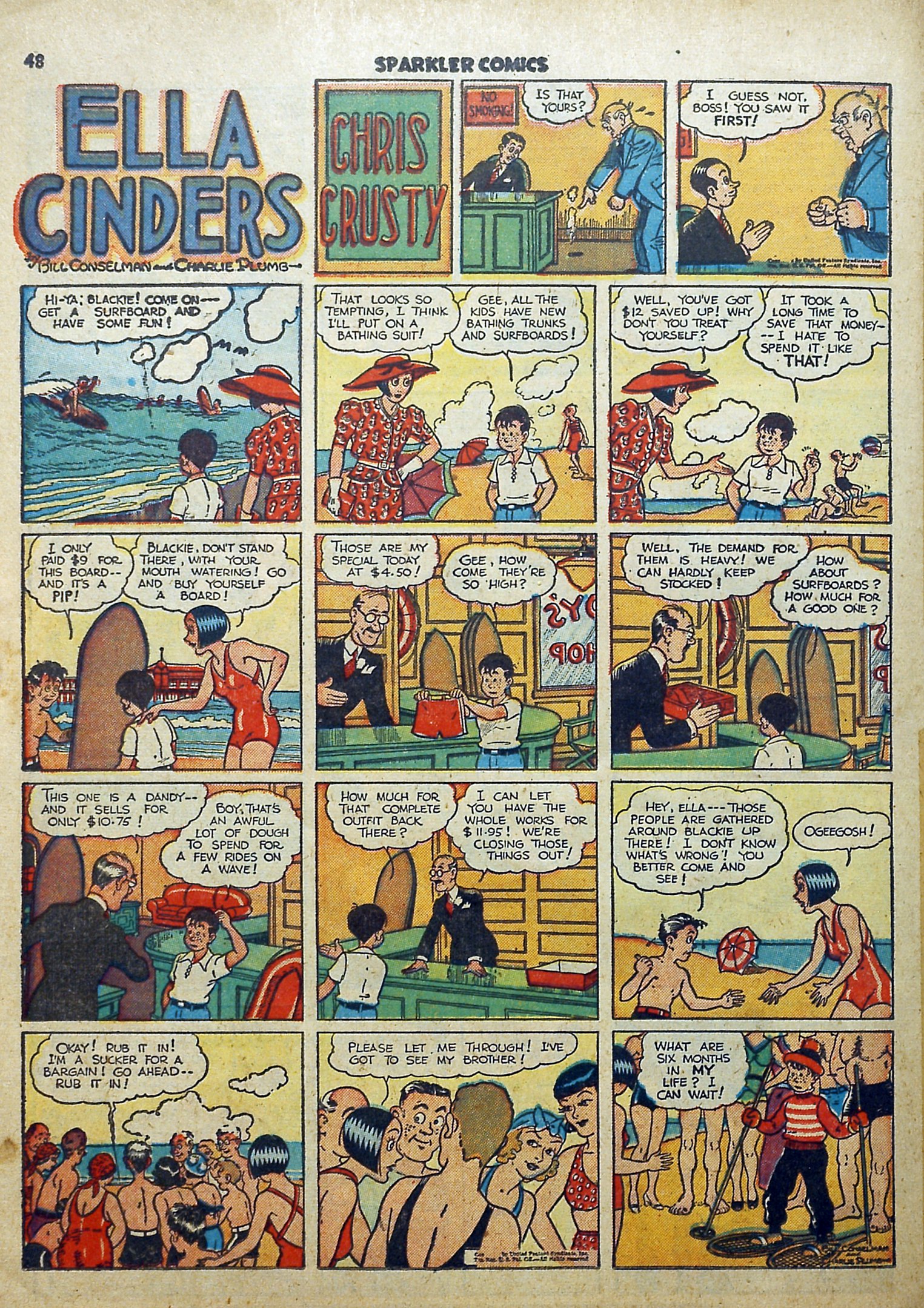 Read online Sparkler Comics comic -  Issue #2 - 44