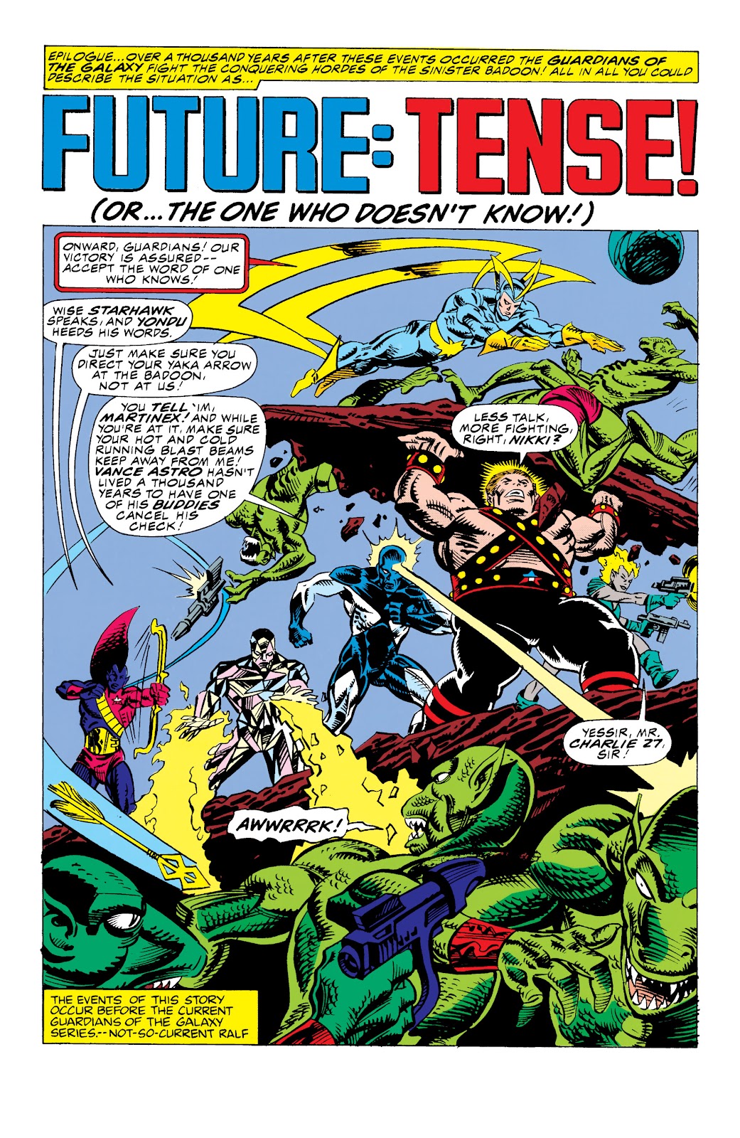 Guardians of the Galaxy (1990) issue TPB Guardians of the Galaxy by Jim Valentino 1 (Part 2) - Page 61