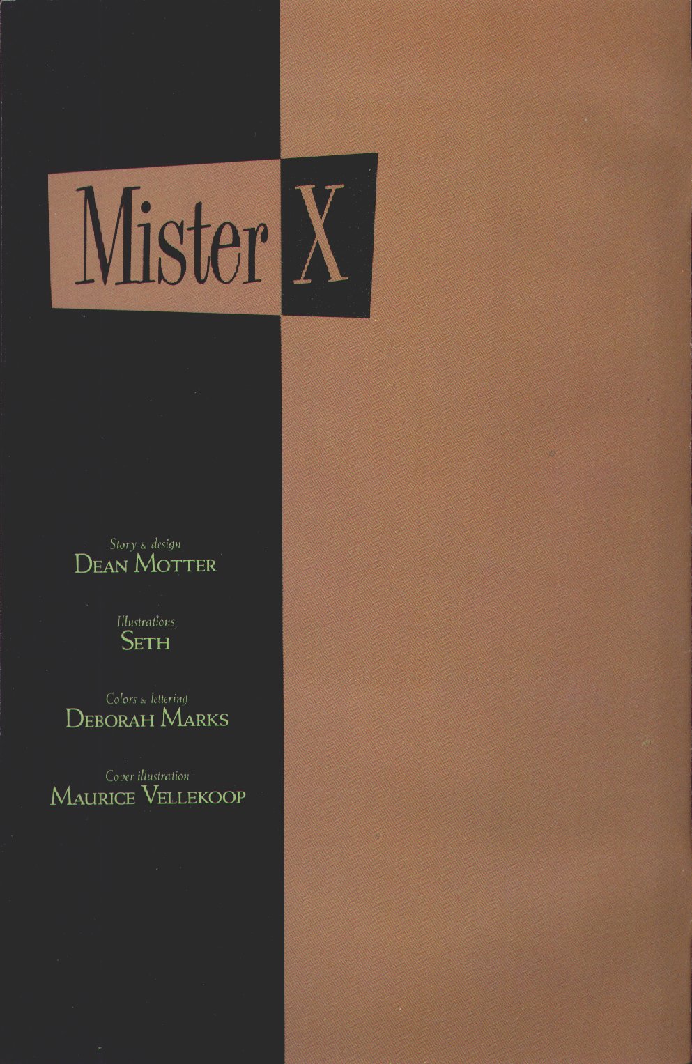 Read online Mister X comic -  Issue #11 - 2