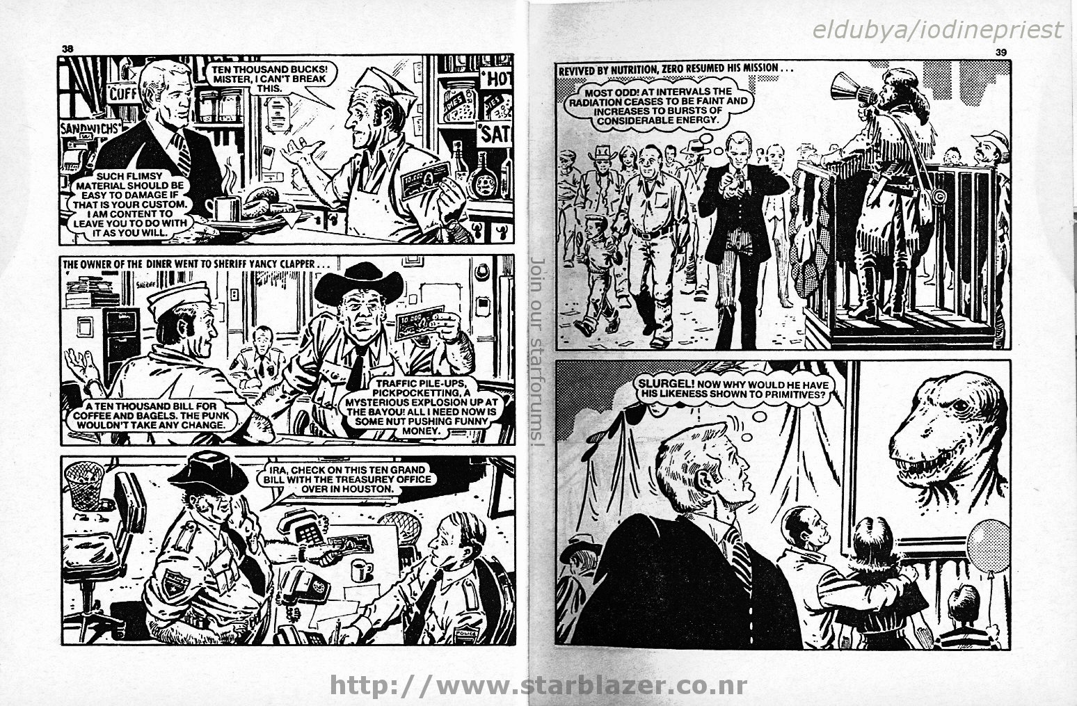 Read online Starblazer comic -  Issue #176 - 21