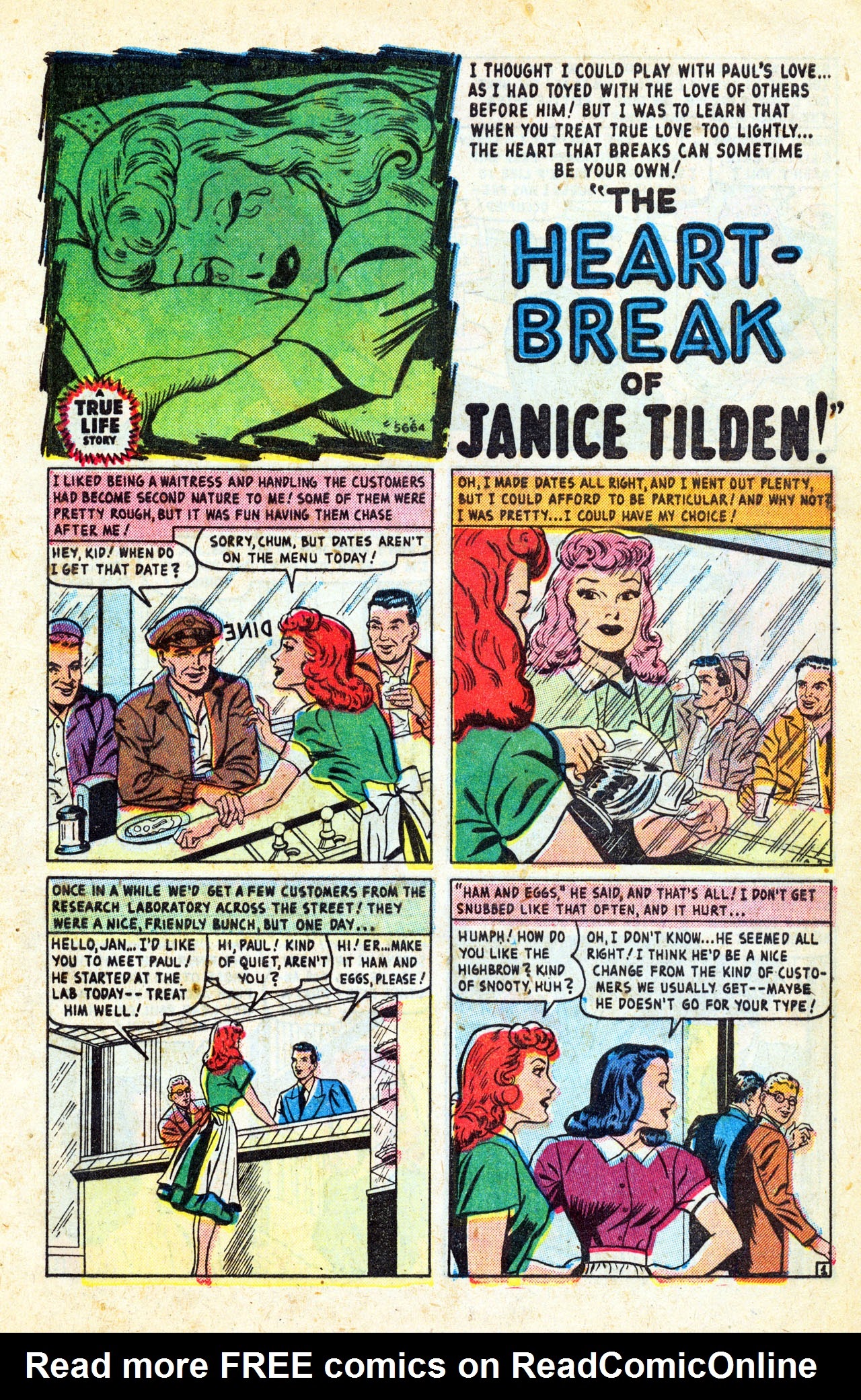 Read online Love Secrets (1949) comic -  Issue #1 - 11