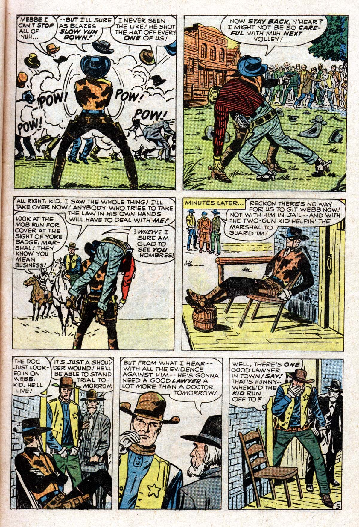 Read online The Mighty Marvel Western comic -  Issue #1 - 18