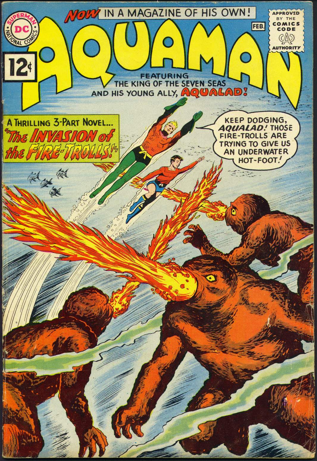 Read online Aquaman (1962) comic -  Issue #1 - 1