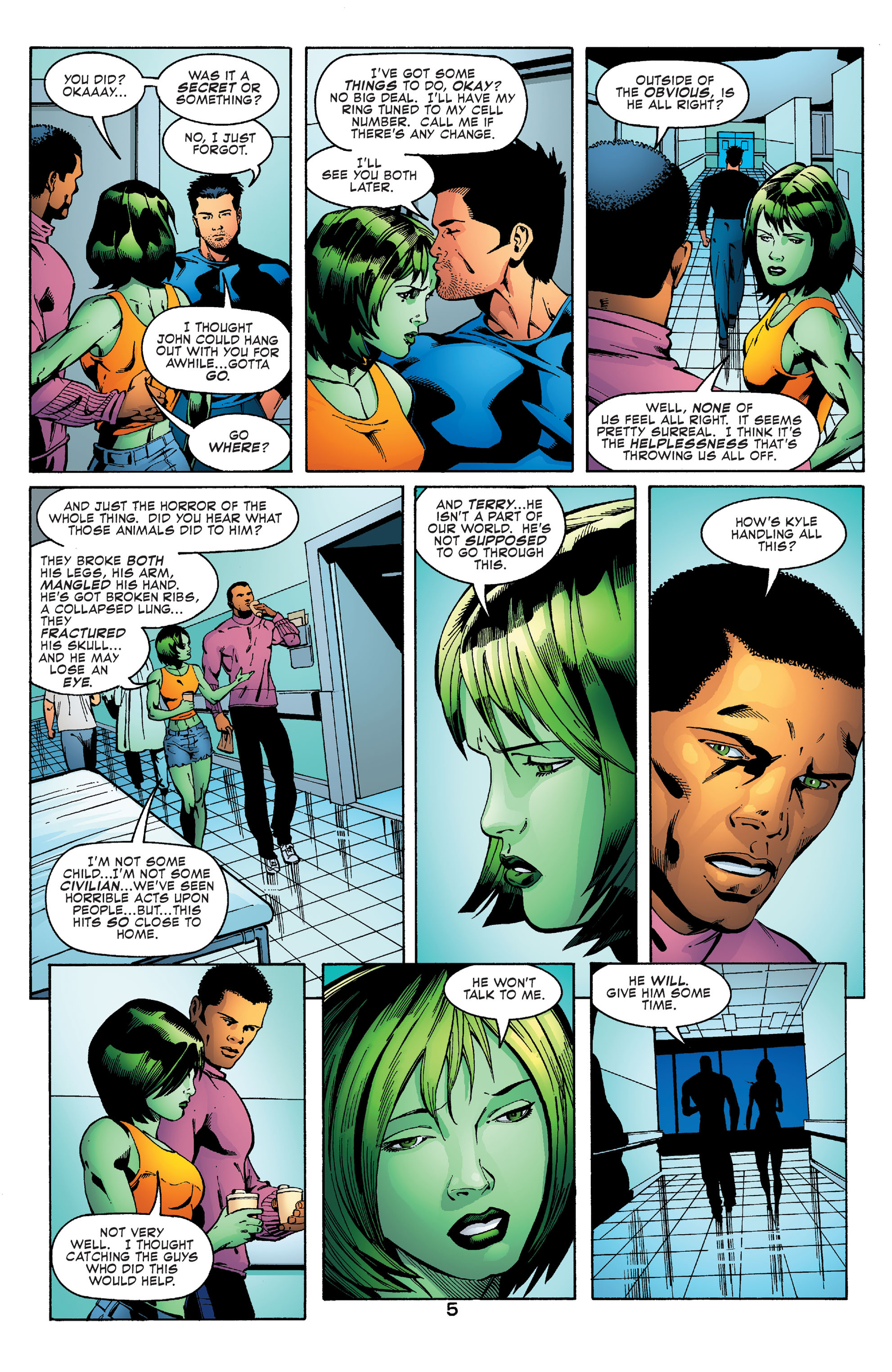Read online Green Lantern (1990) comic -  Issue #155 - 6