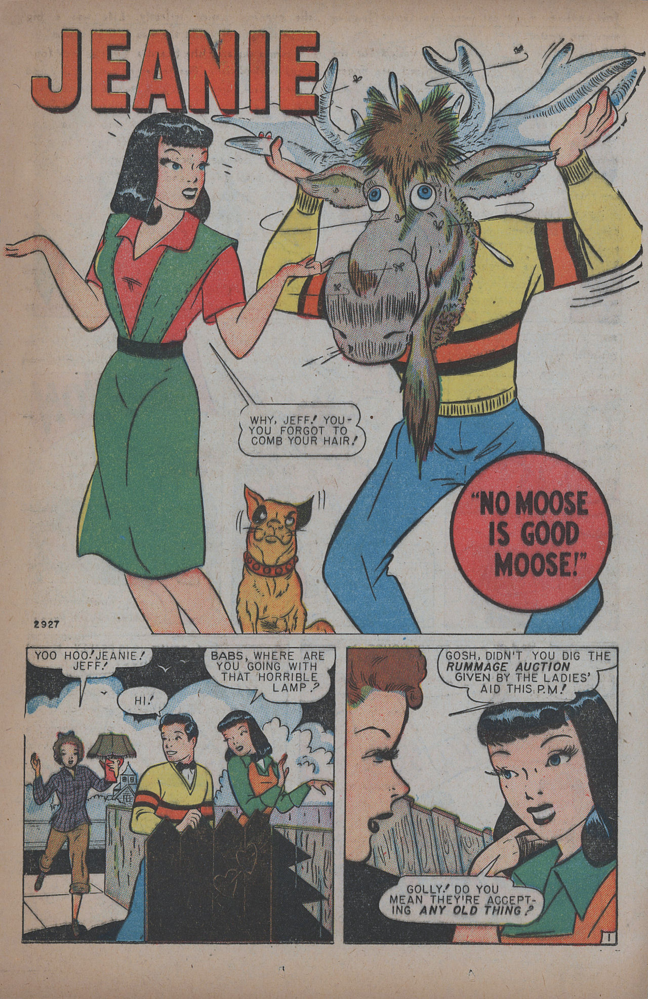 Read online Willie Comics (1946) comic -  Issue #17 - 23