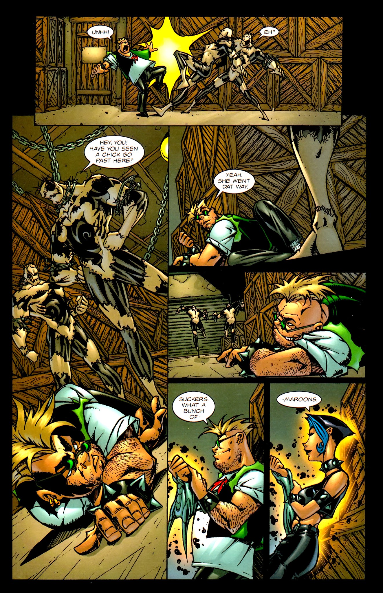 Read online Warrior Nun Areala (1999) comic -  Issue #14 - 9
