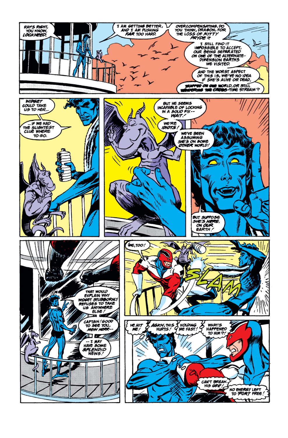 Read online Excalibur (1988) comic -  Issue #33 - 8