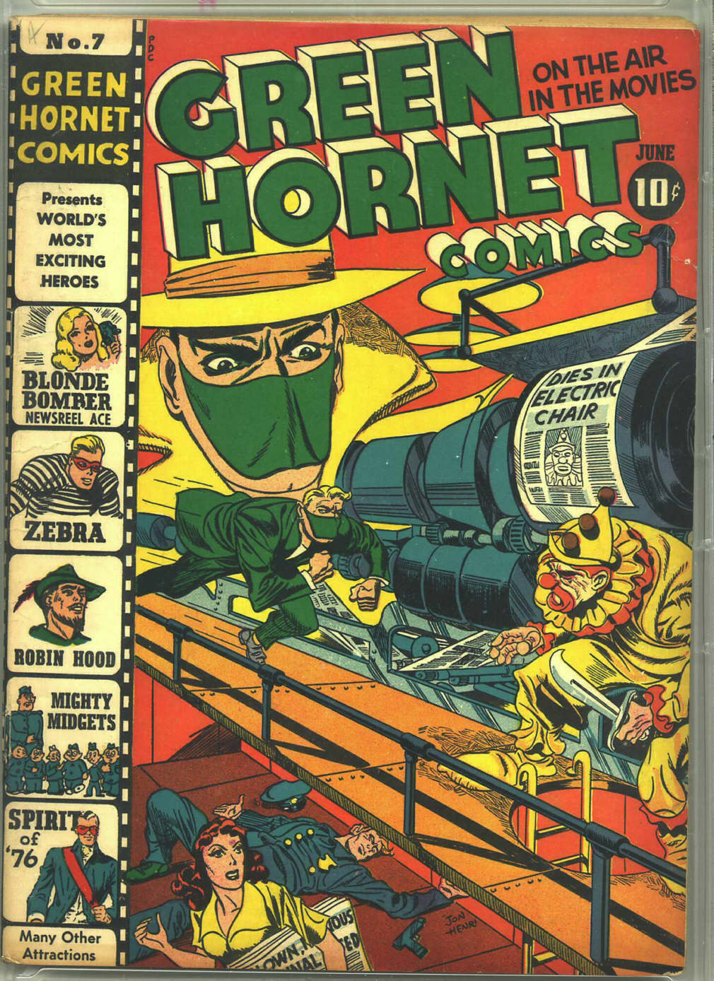 Read online Green Hornet Comics comic -  Issue #7 - 1