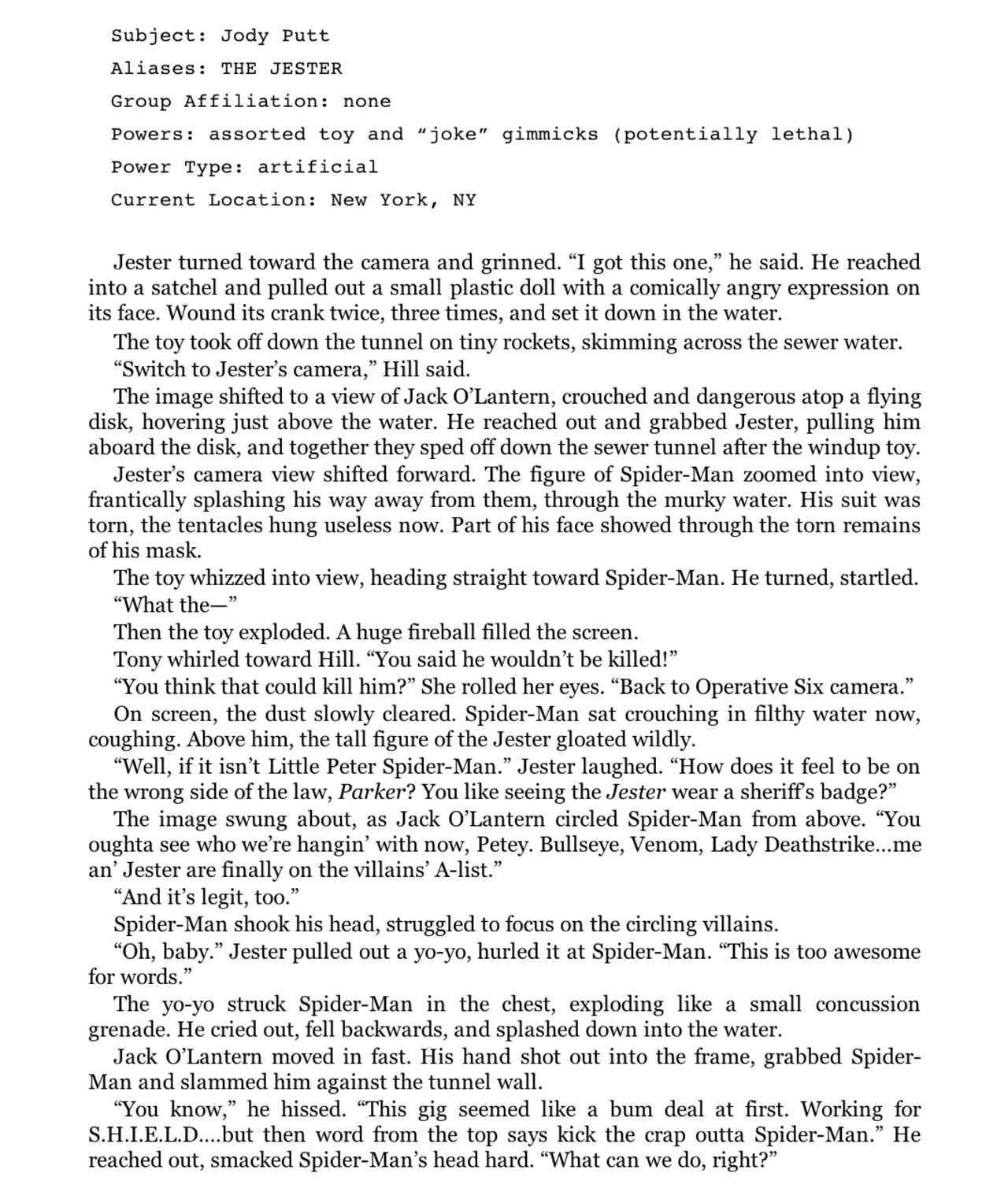 Read online Civil War Prose Novel comic -  Issue # TPB (Part 2) - 47