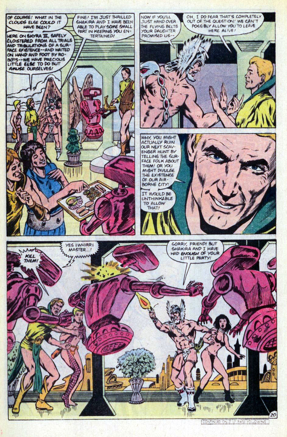 Read online Warlord (1976) comic -  Issue #110 - 21