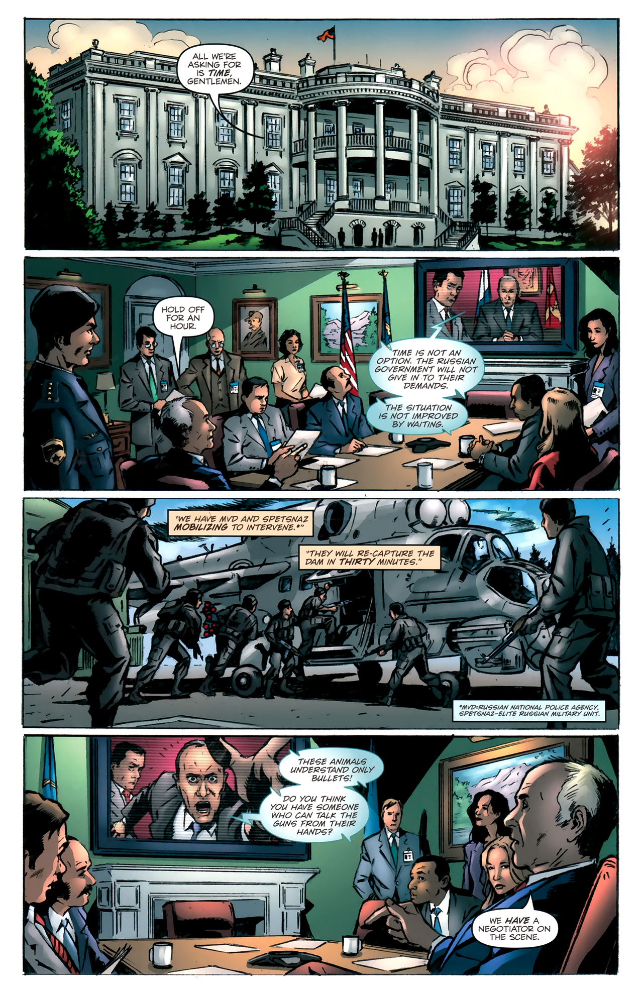 Read online G.I. Joe Movie Prequel comic -  Issue #4 - 13