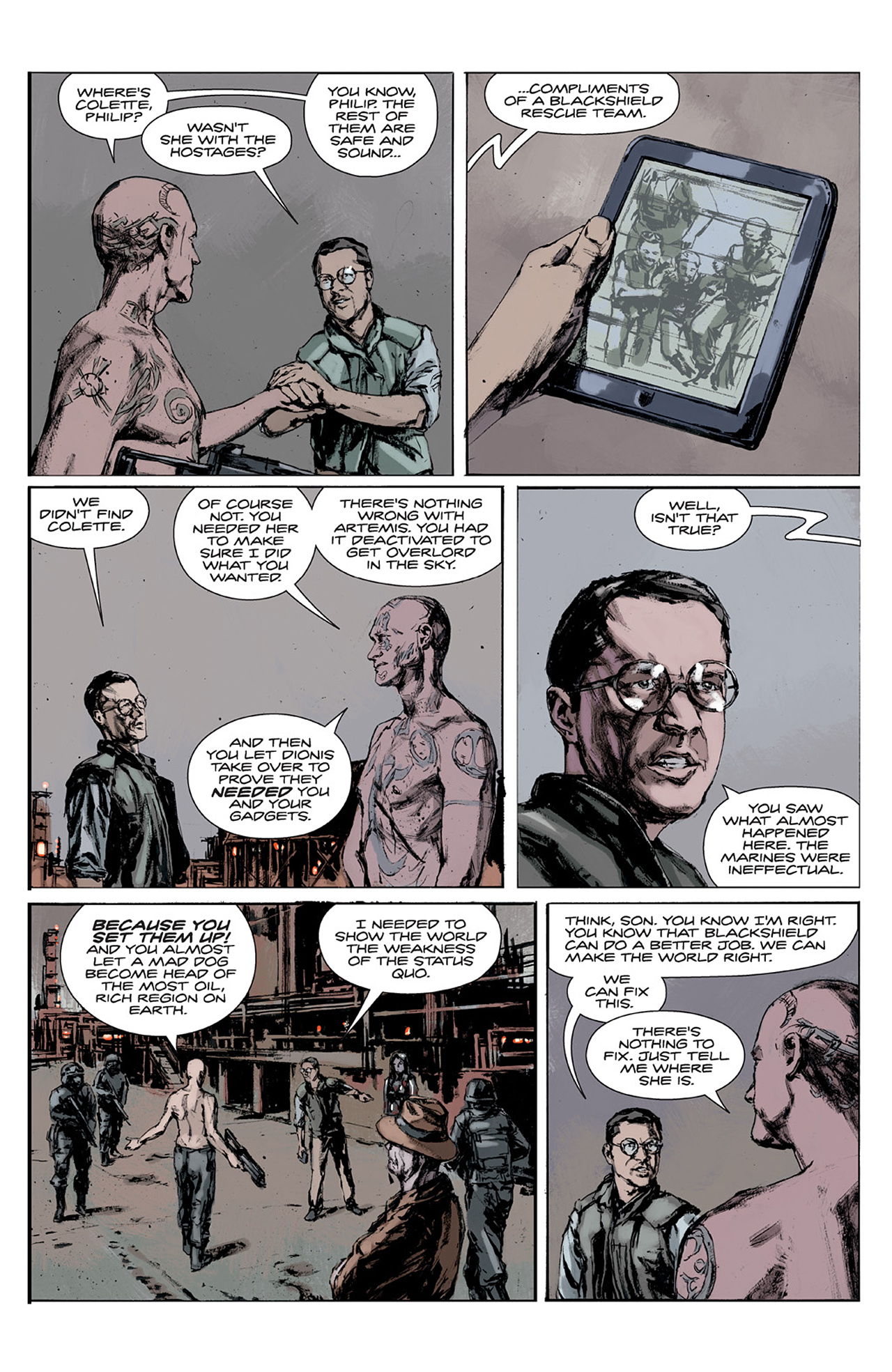 Read online Exile to Babylon comic -  Issue #4 - 15