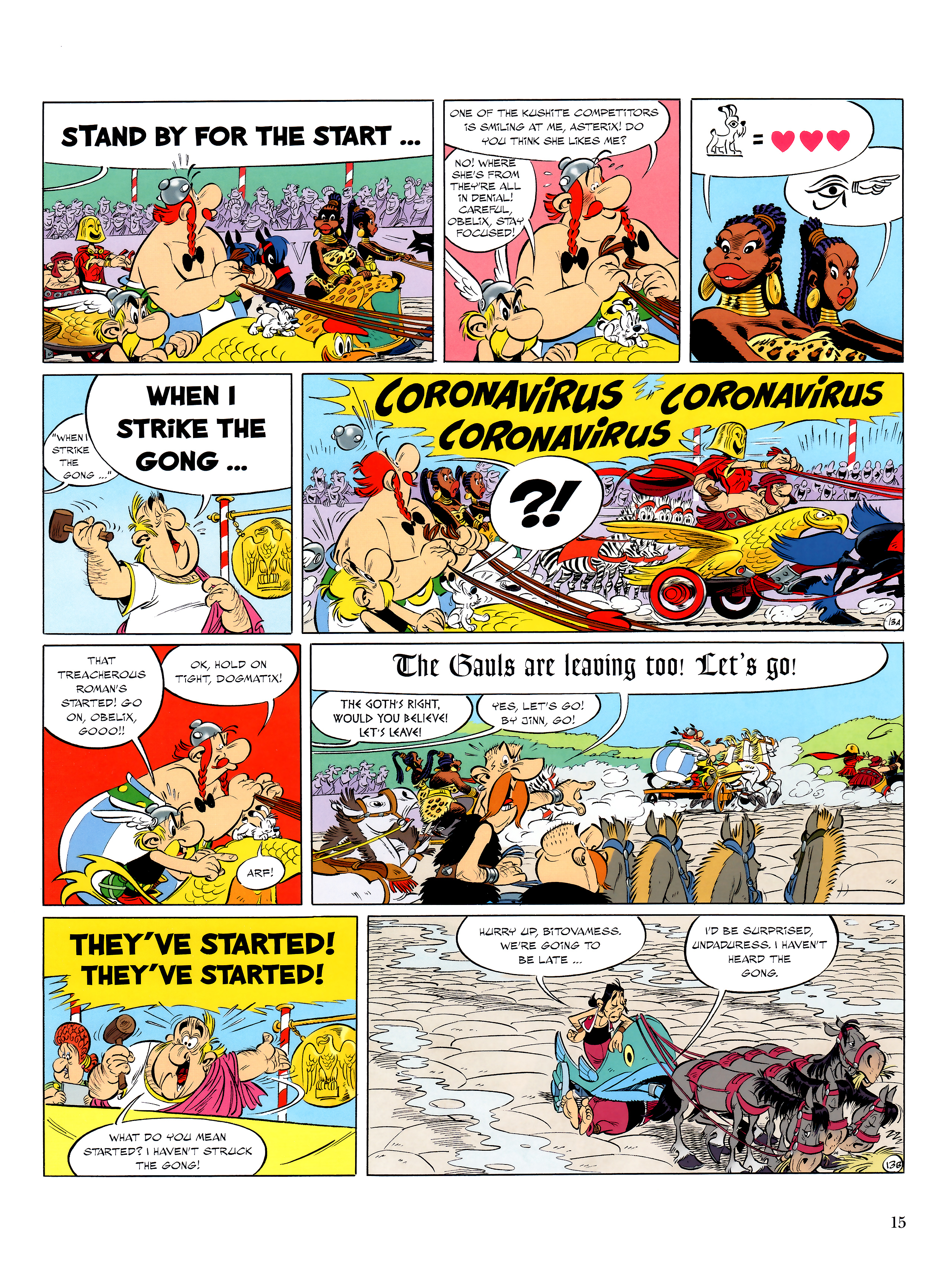 Read online Asterix comic -  Issue #37 - 16