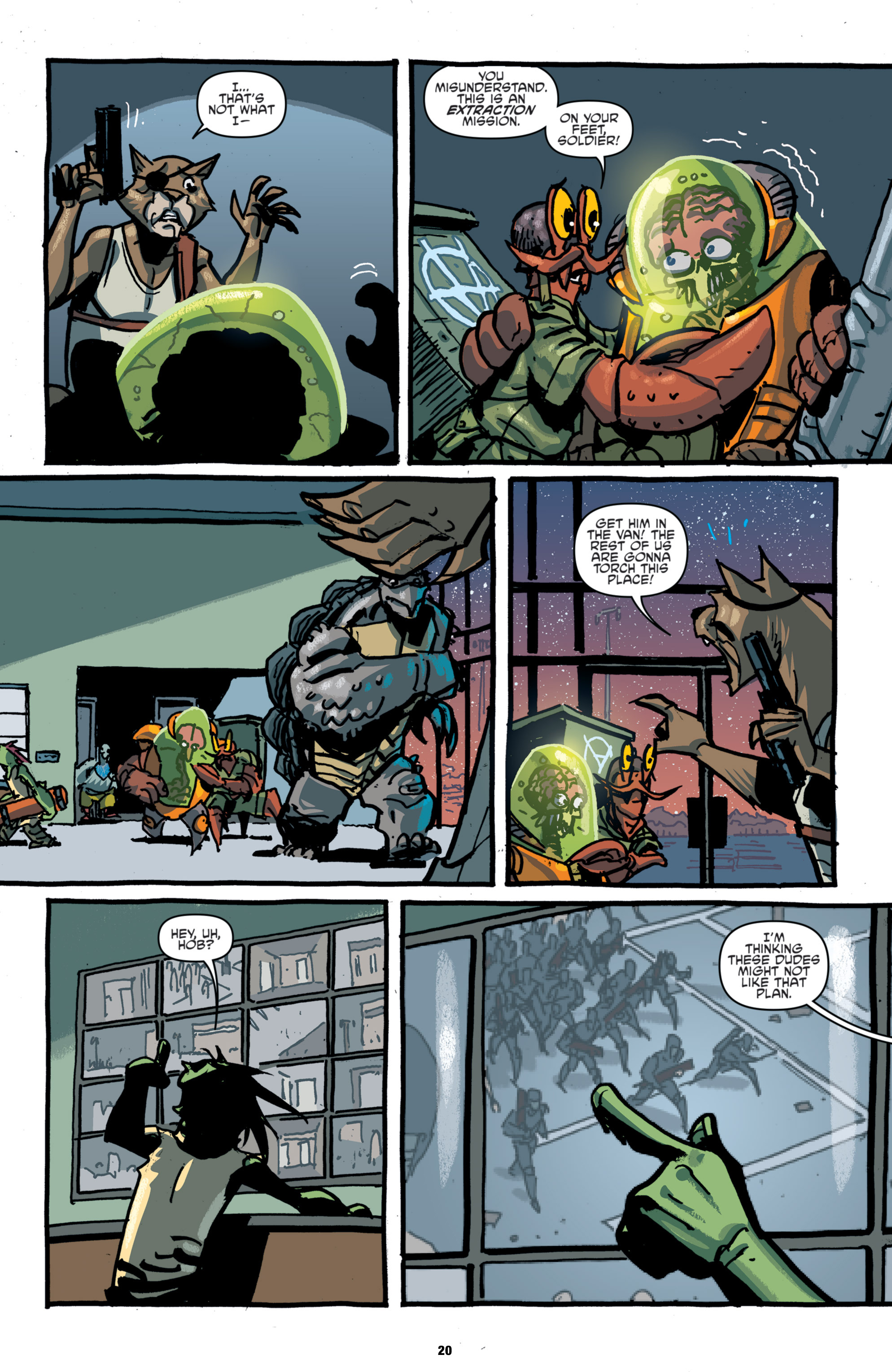 Read online Teenage Mutant Ninja Turtles: Mutanimals comic -  Issue #1 - 22