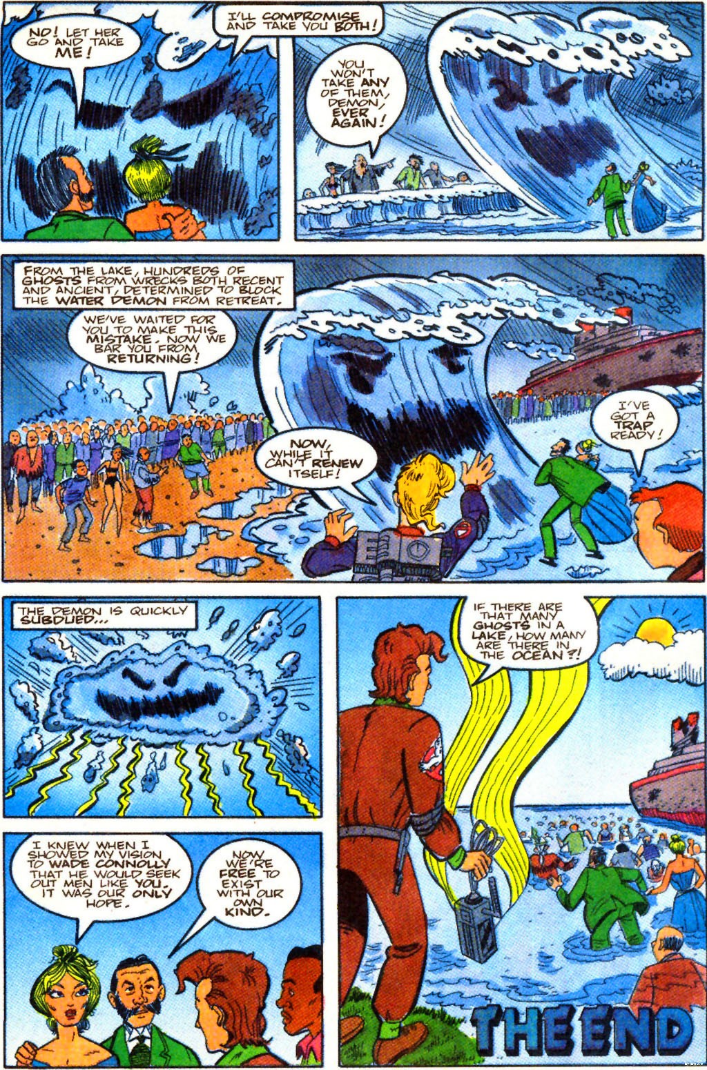 Read online Real Ghostbusters comic -  Issue #27 - 29