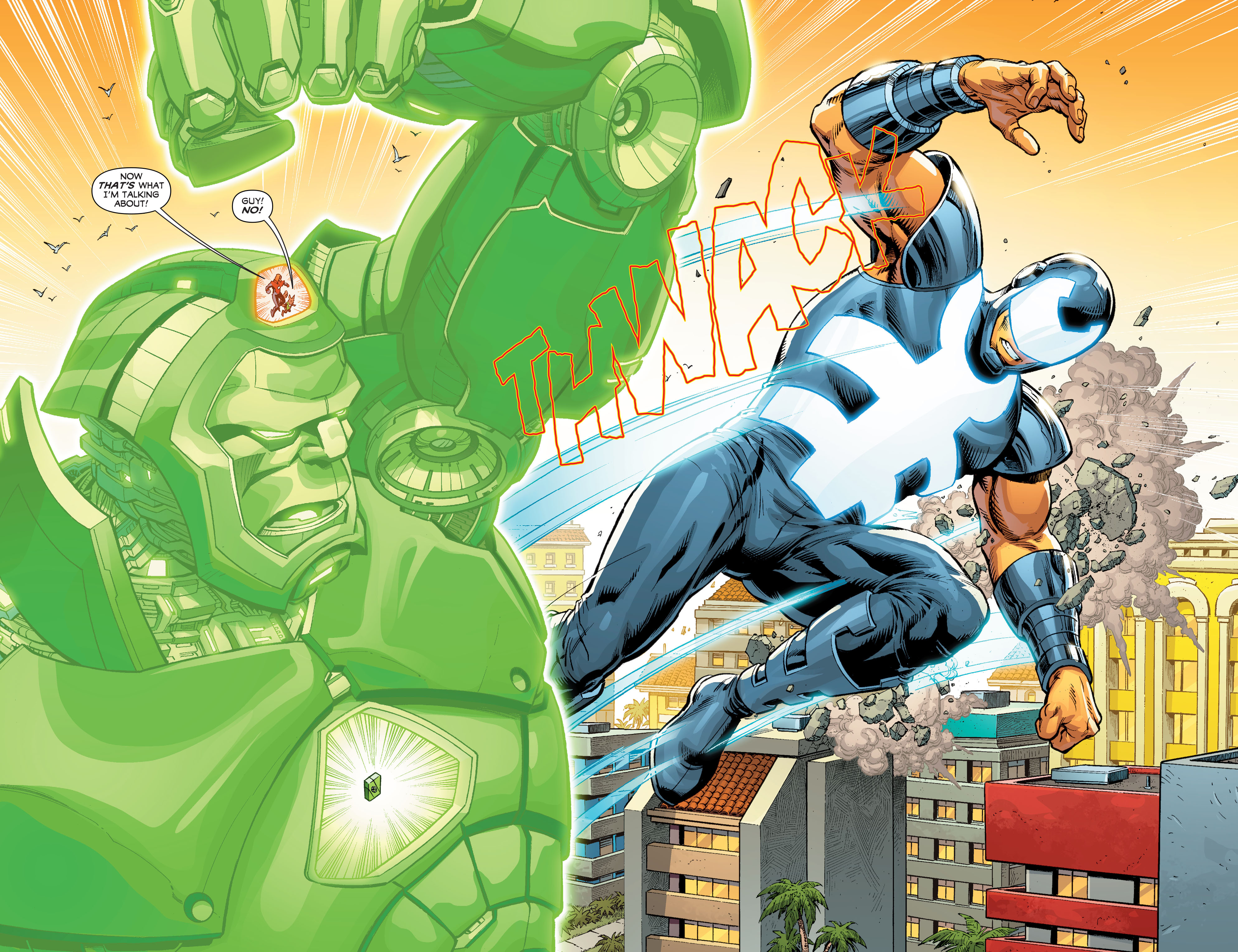 Read online Infinity Man and the Forever People comic -  Issue #6 - 11
