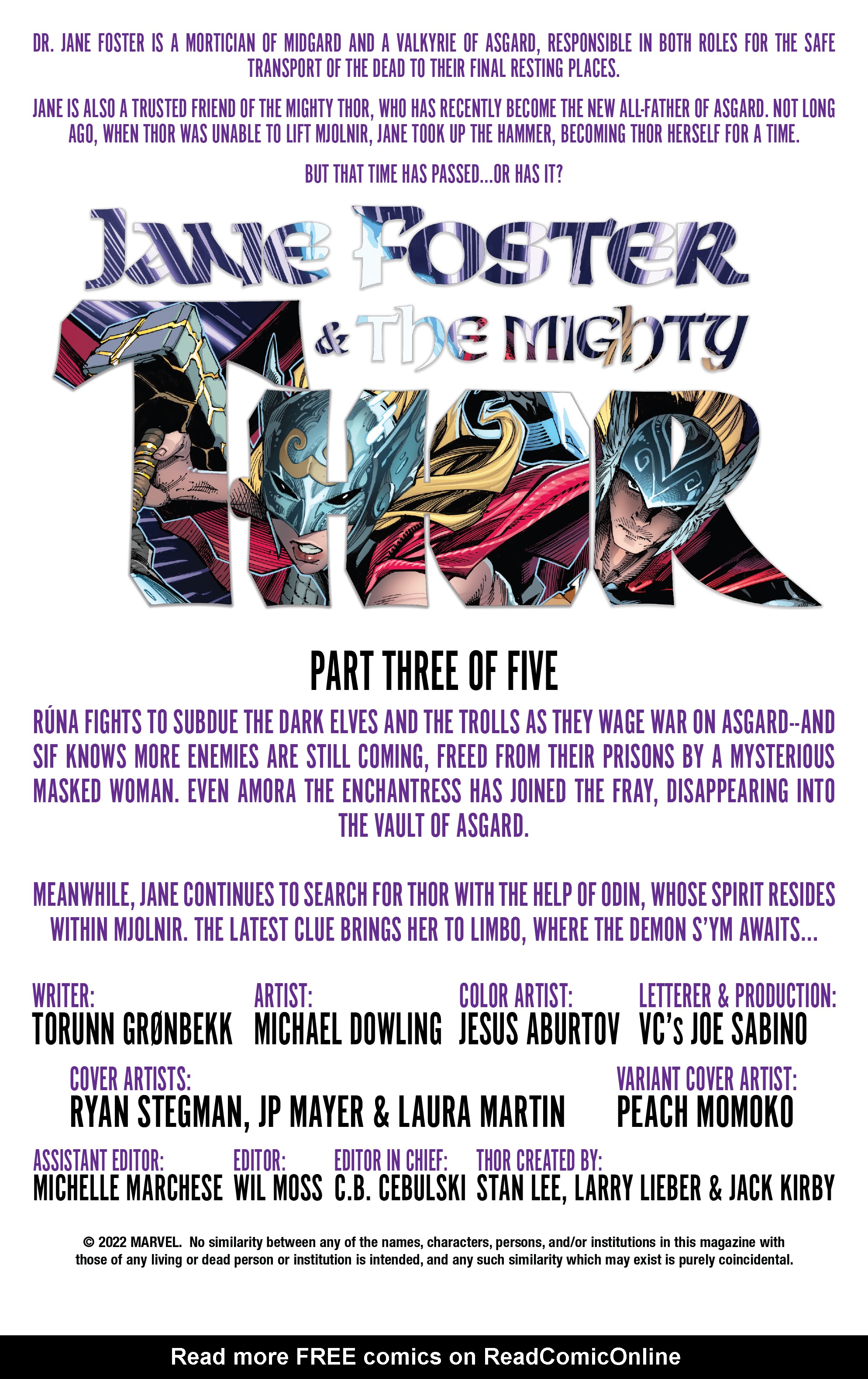 Read online Jane Foster & The Mighty Thor comic -  Issue #3 - 2