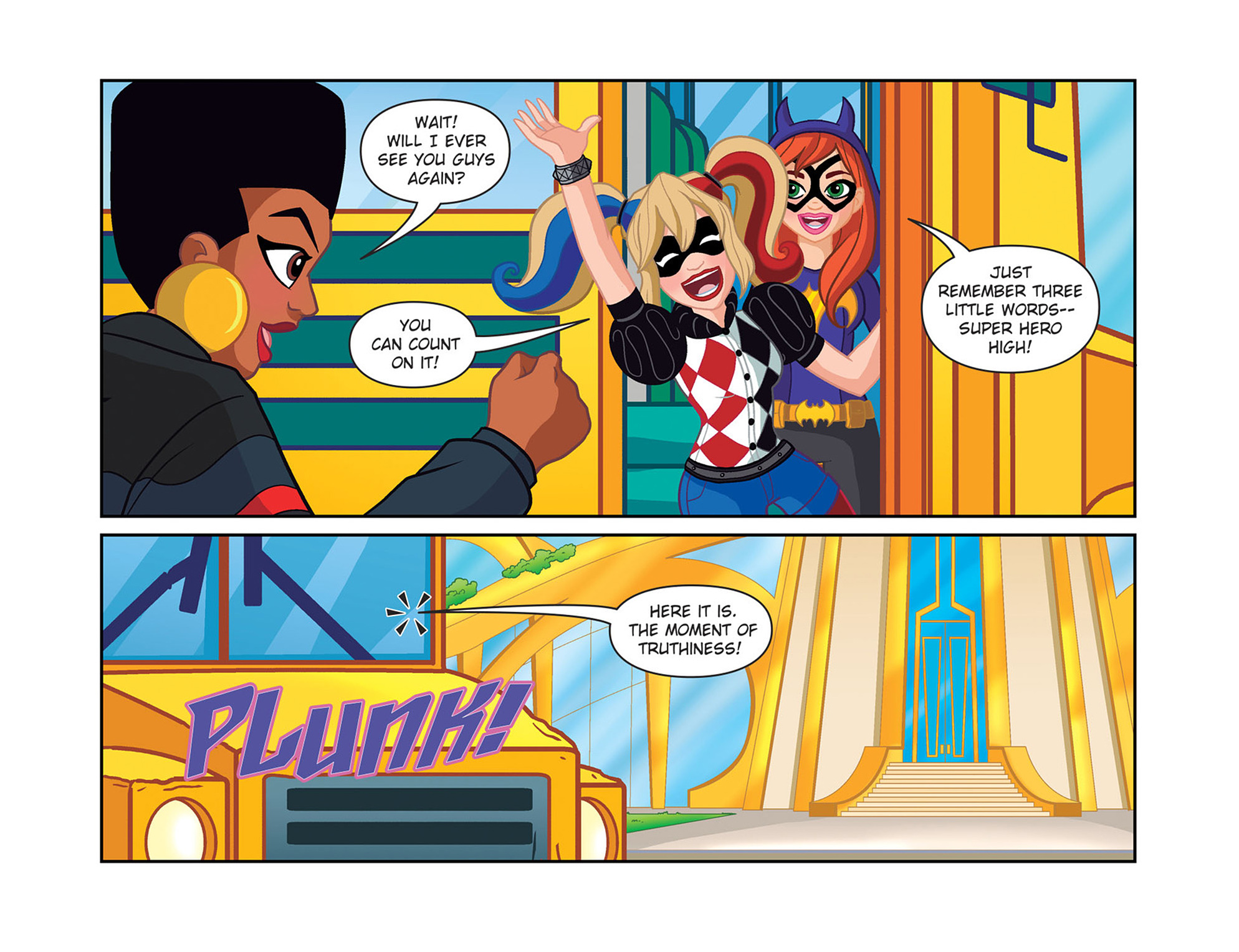 Read online DC Super Hero Girls: Past Times at Super Hero High comic -  Issue #12 - 18