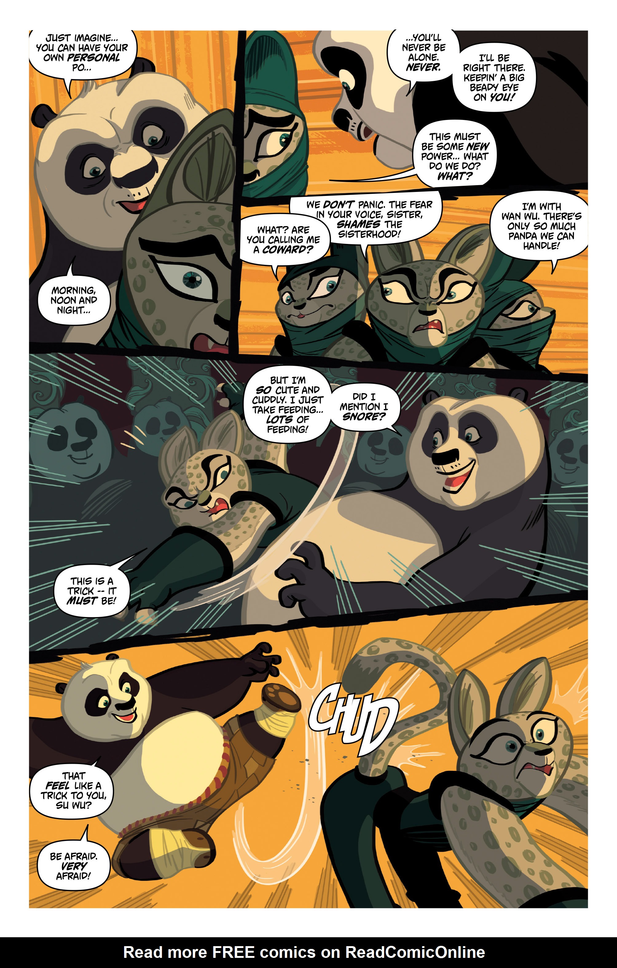 Read online DreamWorks Kung Fu Panda comic -  Issue #4 - 22