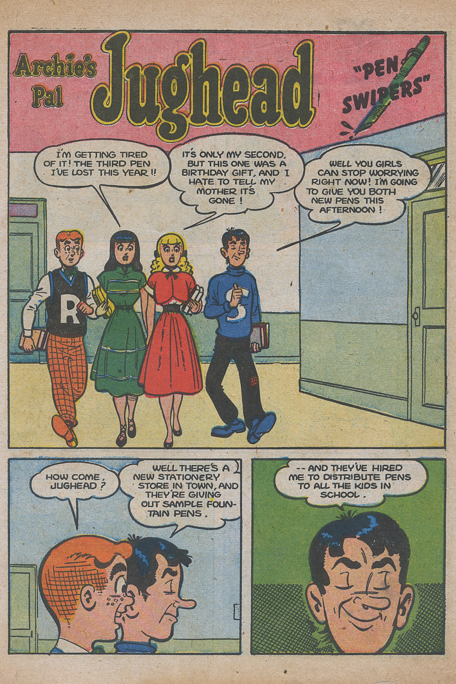 Read online Archie's Pal Jughead comic -  Issue #12 - 3