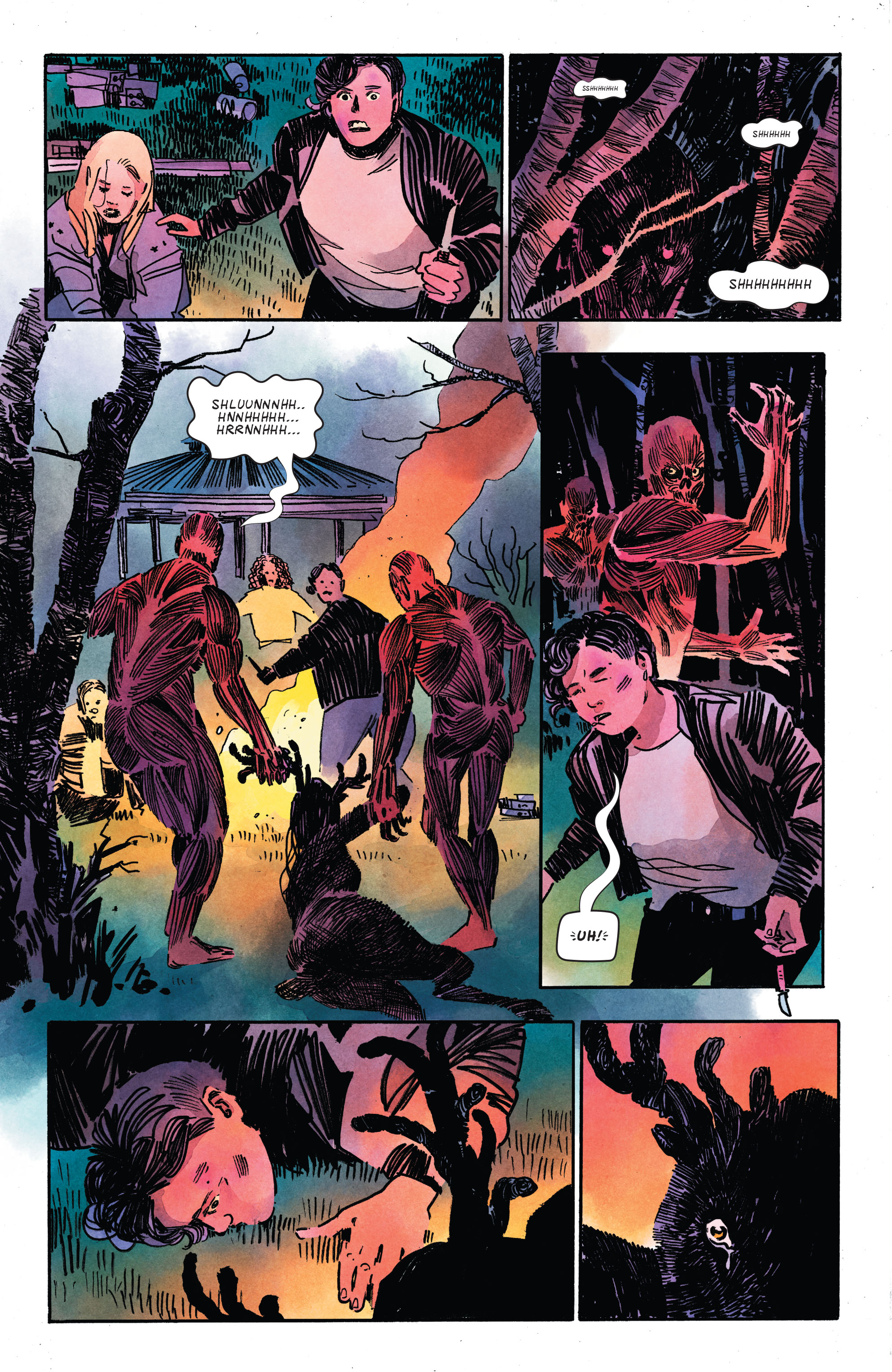 Read online The Low, Low Woods comic -  Issue #6 - 6