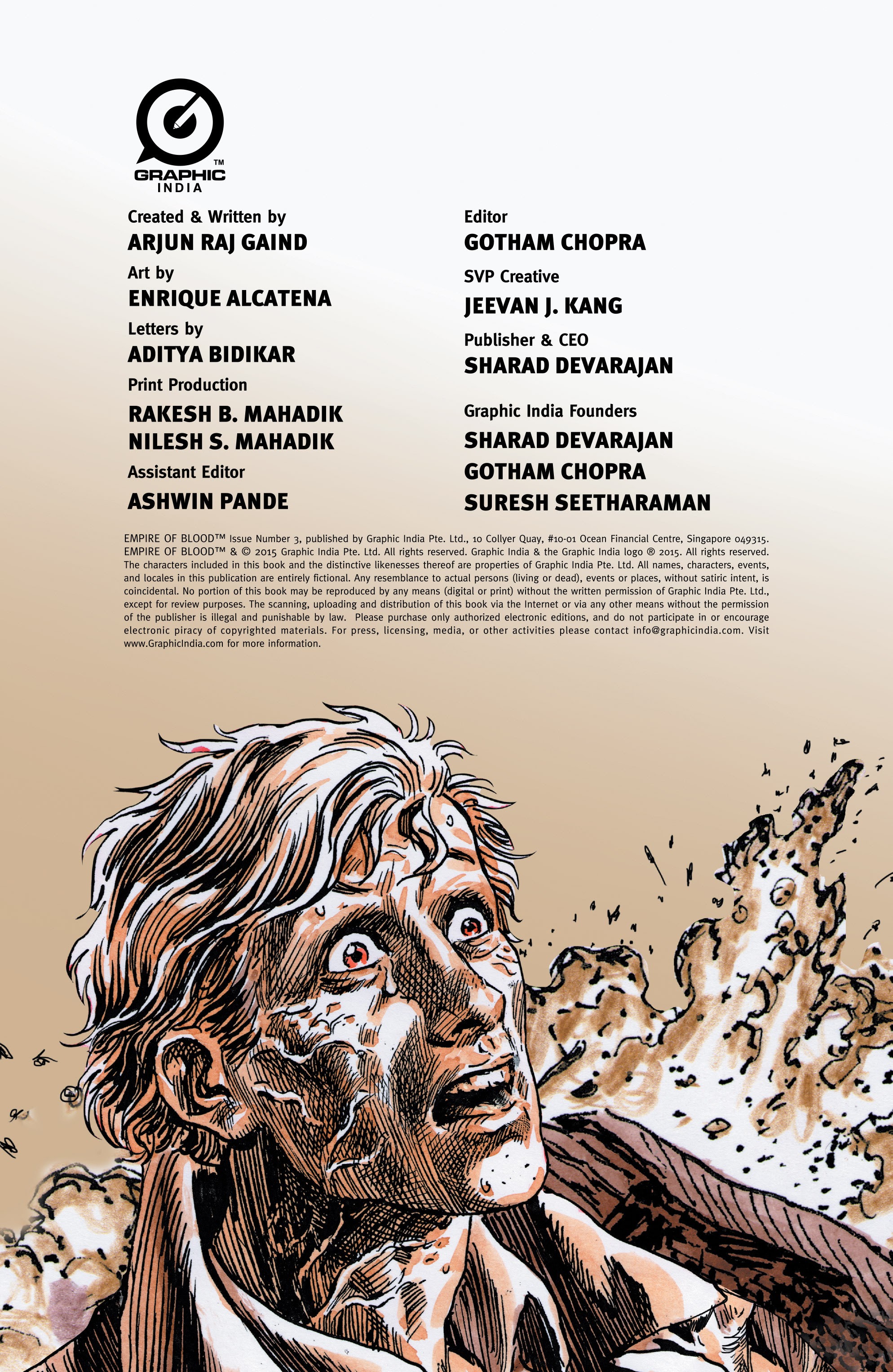 Read online Empire of Blood comic -  Issue #3 - 2