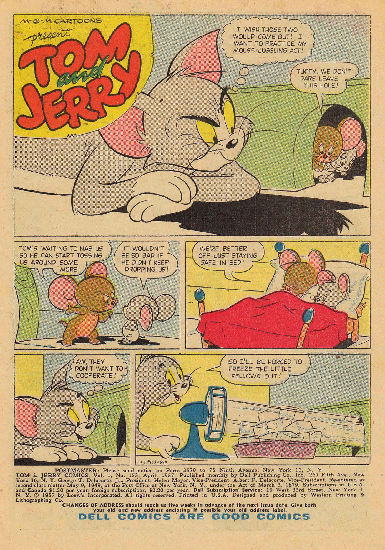 Read online Tom & Jerry Comics comic -  Issue #153 - 3