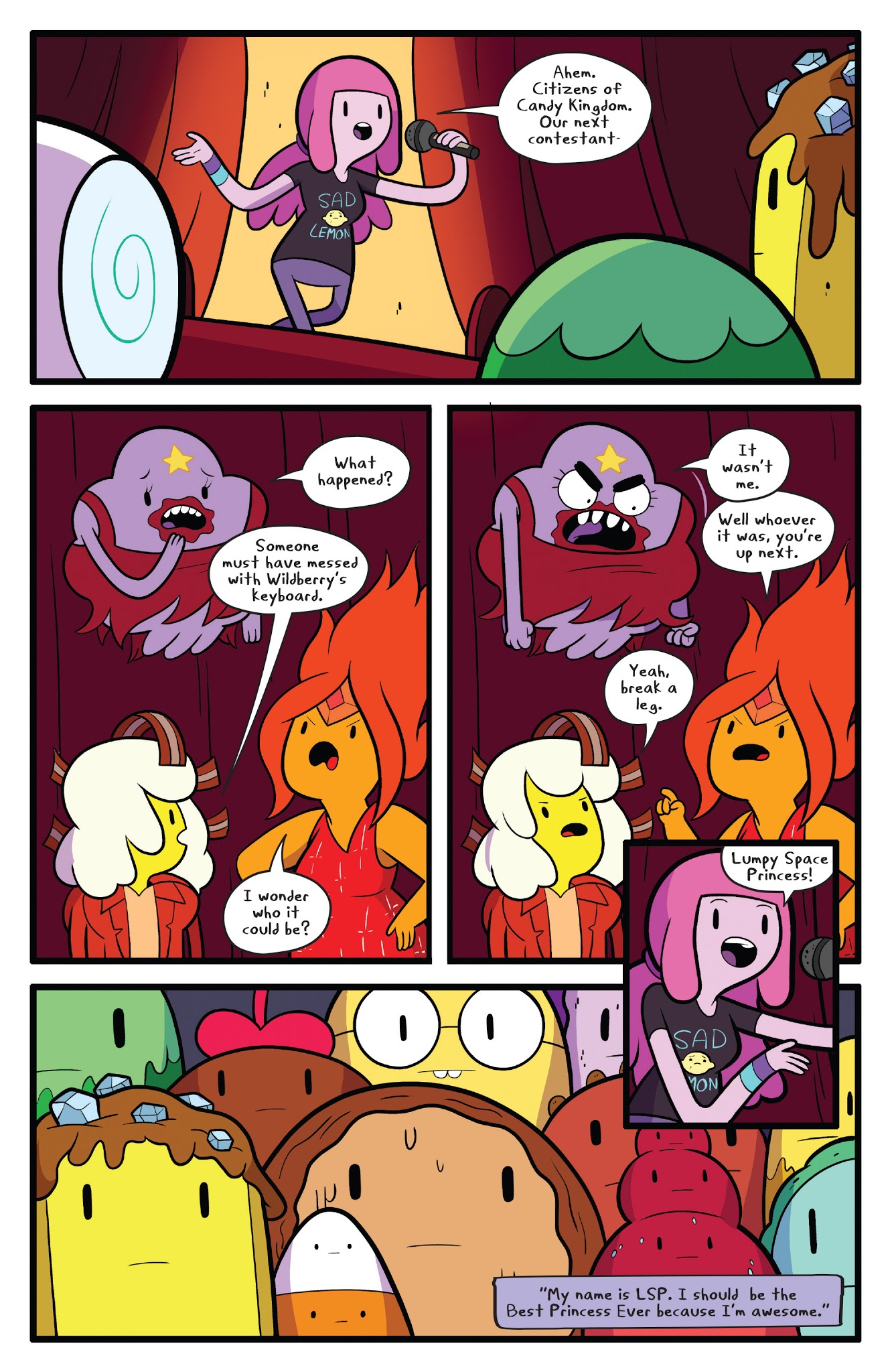 Read online Adventure Time comic -  Issue #64 - 19