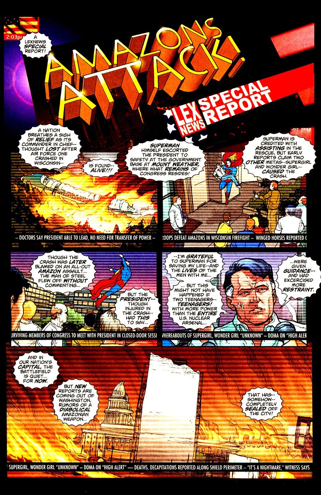 Amazons Attack issue 5 - Page 2