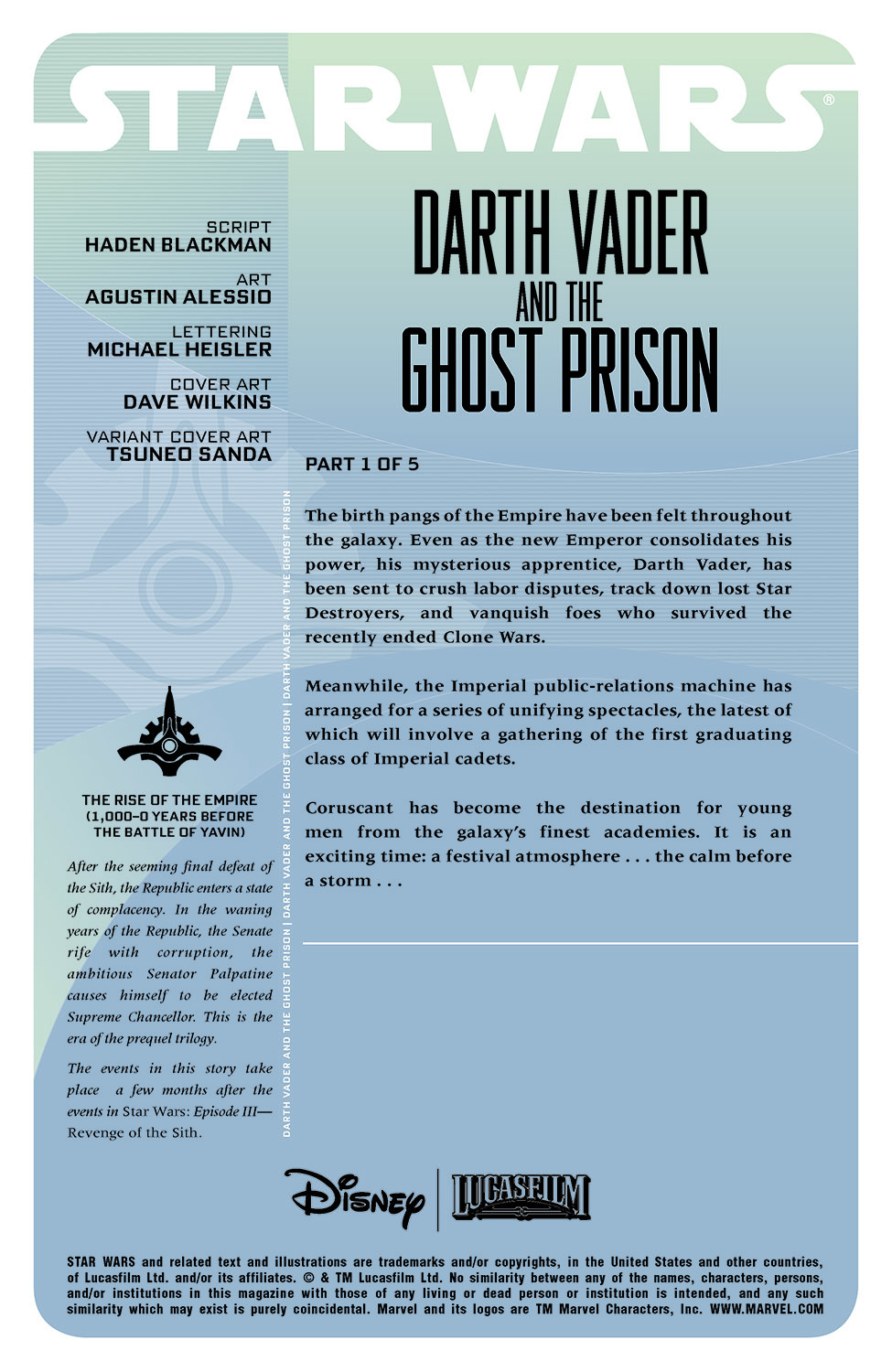 Read online Star Wars: Darth Vader and the Ghost Prison comic -  Issue #1 - 2