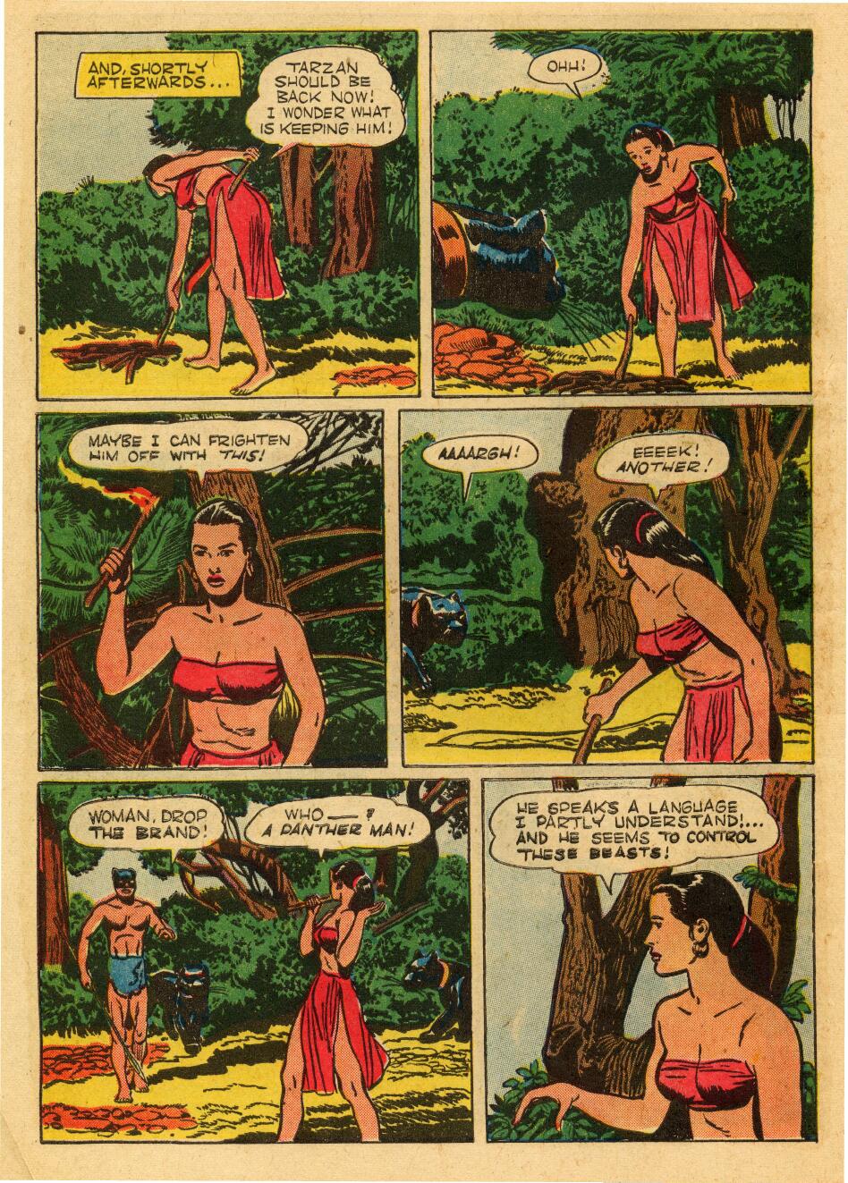 Read online Tarzan (1948) comic -  Issue #53 - 6
