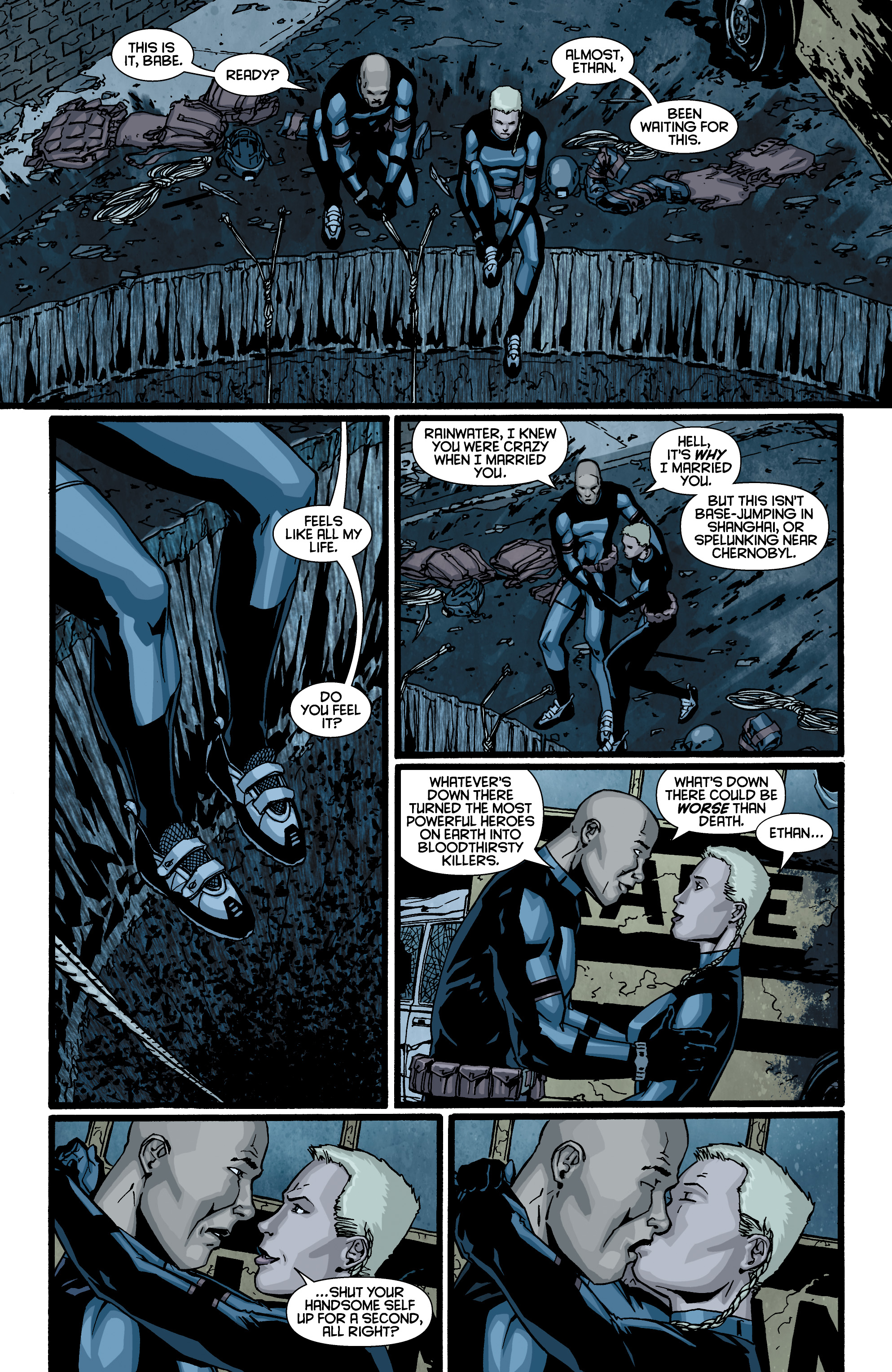 Read online Leaving Megalopolis: Surviving Megalopolis comic -  Issue #3 - 7