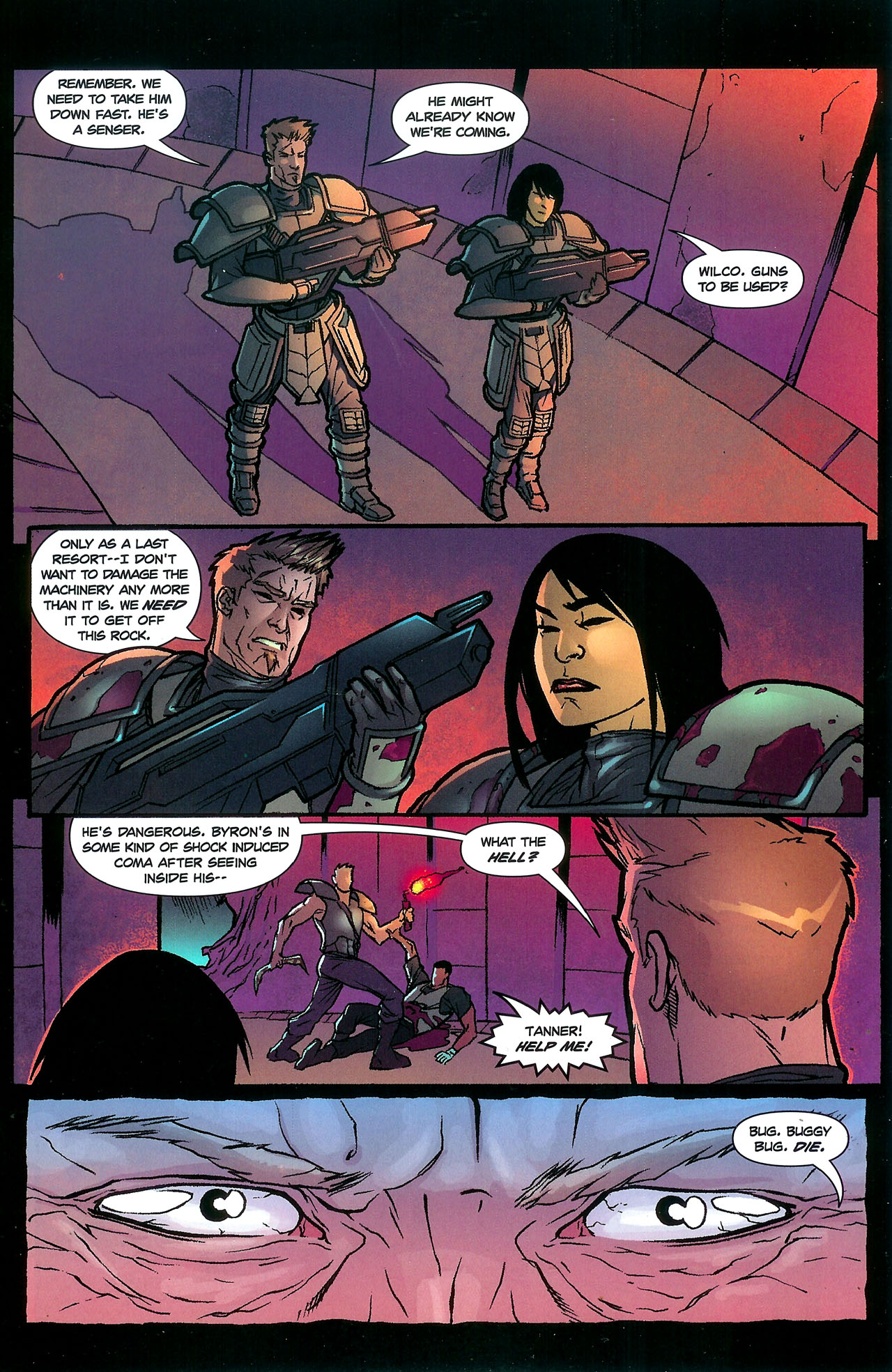 Read online Starship Troopers (2007) comic -  Issue #4 - 4
