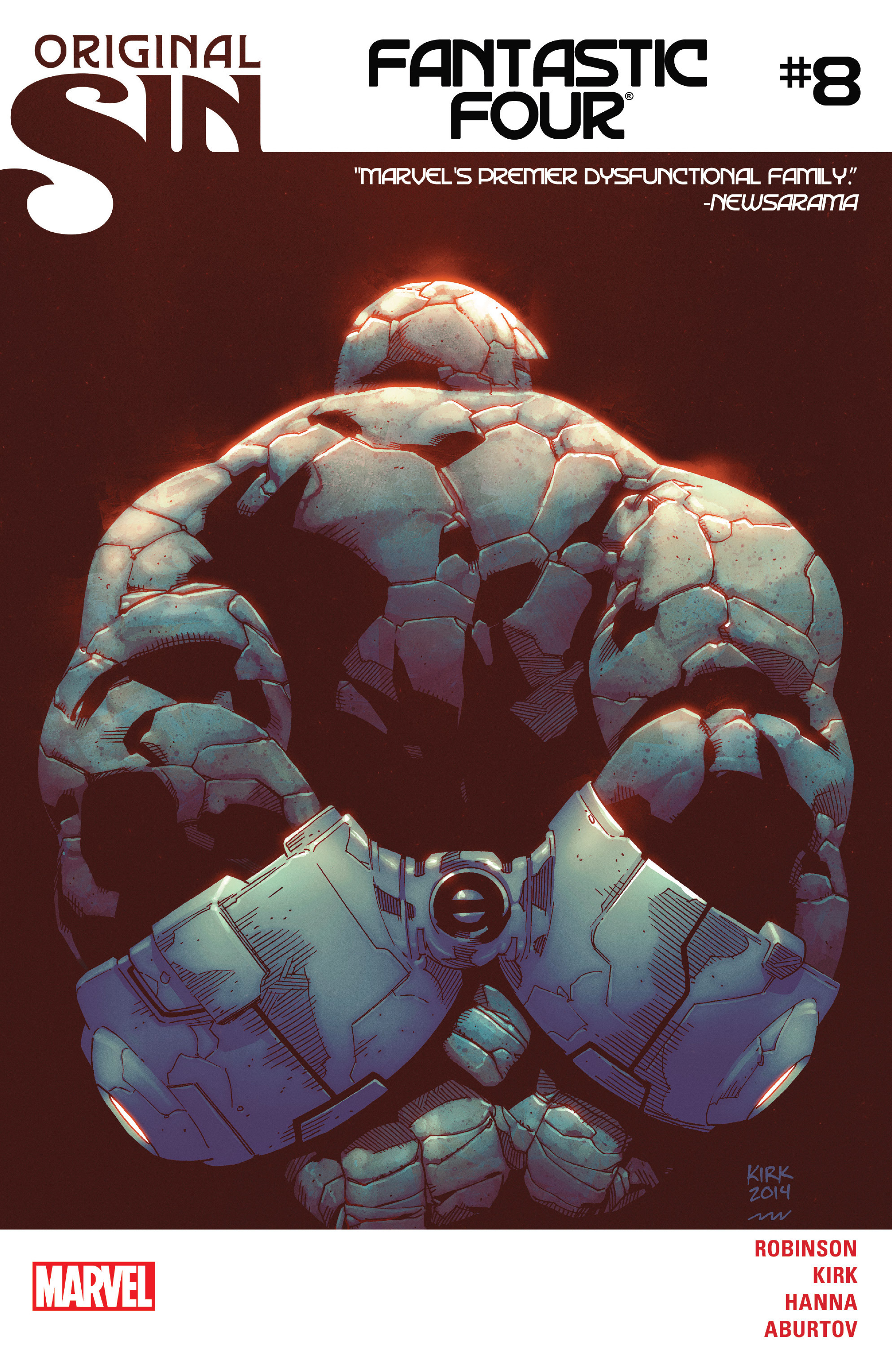 Read online Fantastic Four (2014) comic -  Issue #8 - 1