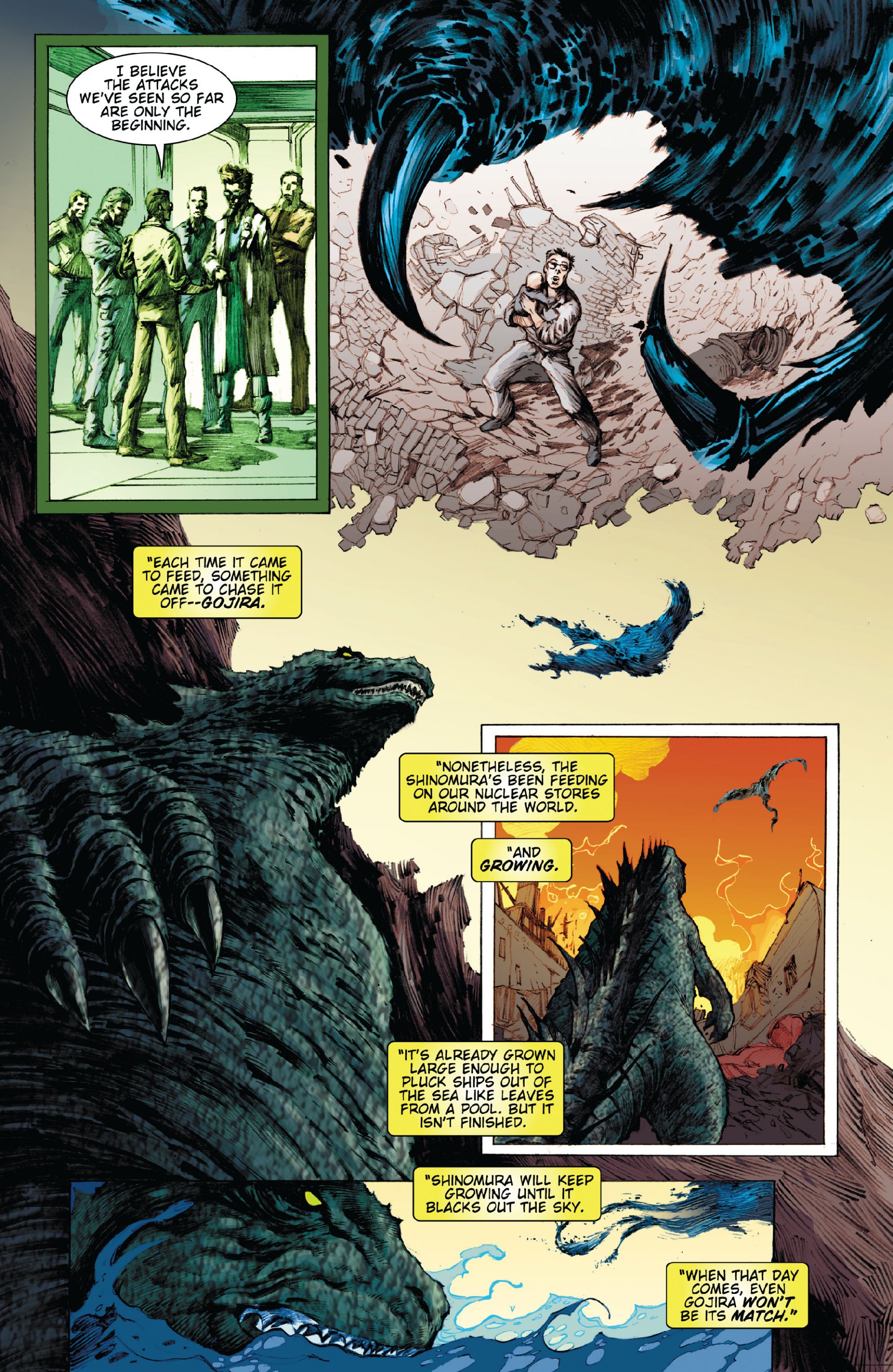 Read online Godzilla Awakening comic Issue Full