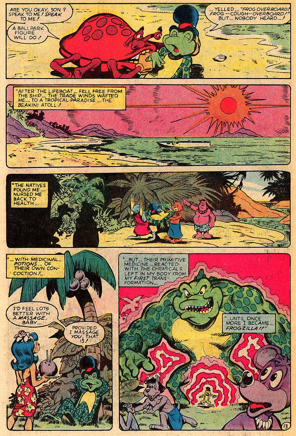 Read online Captain Carrot and His Amazing Zoo Crew! comic -  Issue #19 - 18